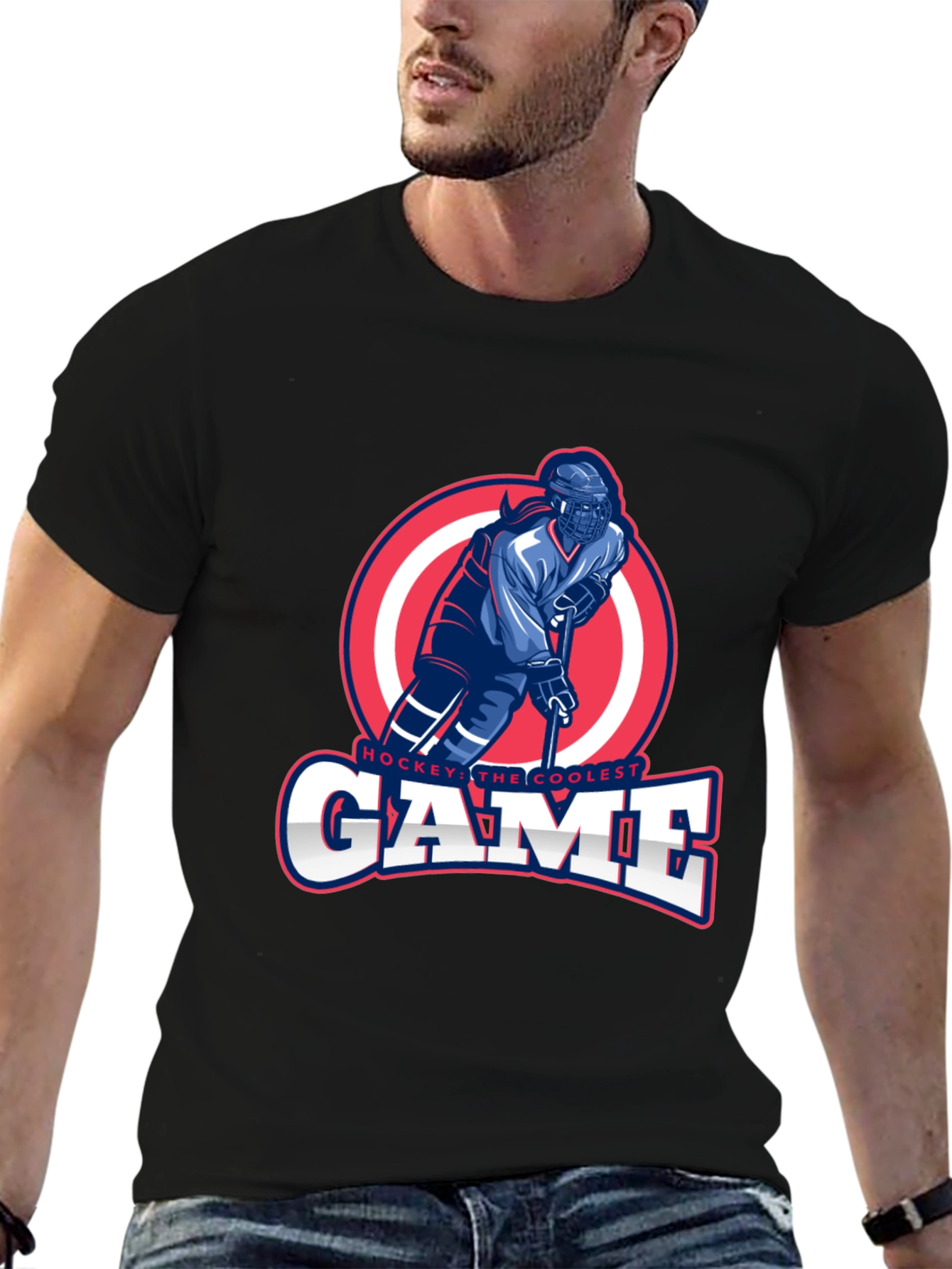 Hockeys Coolest Game Graphic Tee