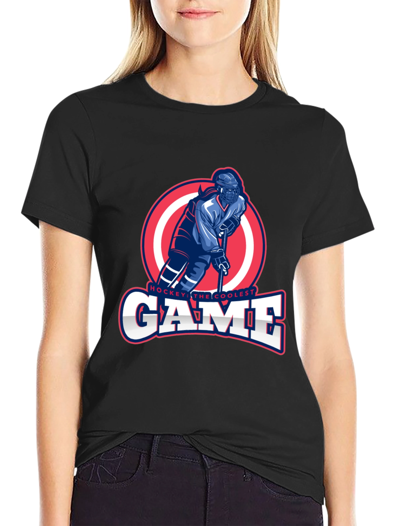 Hockeys Coolest Game Graphic Tee