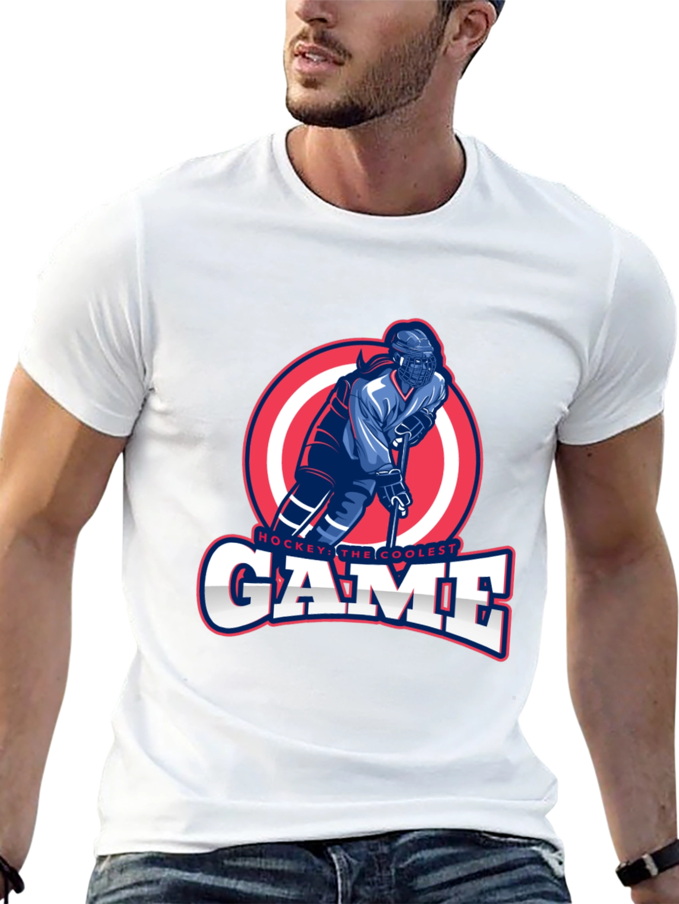 Hockeys Coolest Game Graphic Tee