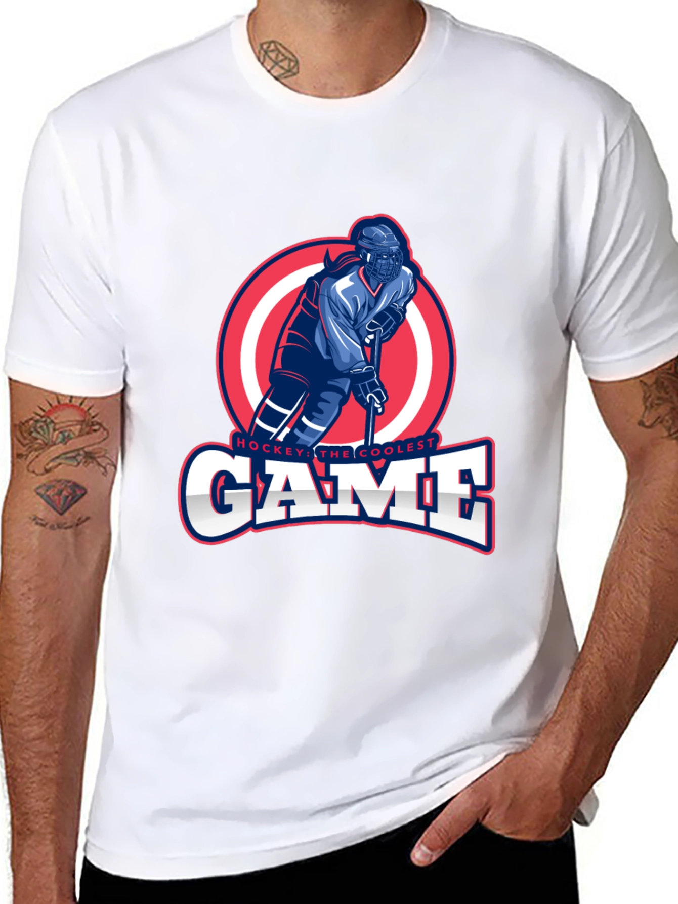 Hockeys Coolest Game Graphic Tee