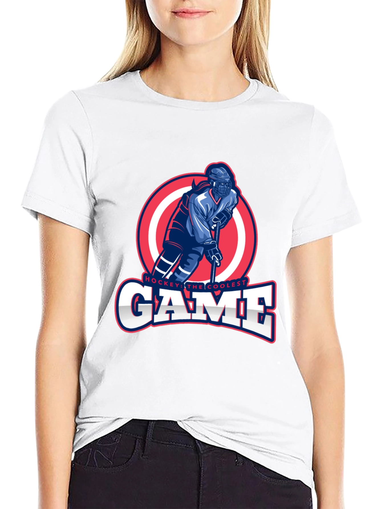 Hockeys Coolest Game Graphic Tee