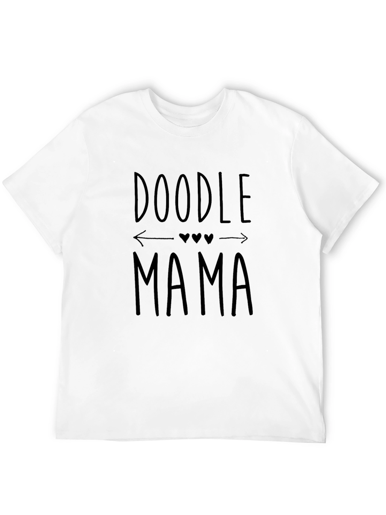 Doodle Mama Graphic Tee - Black T-Shirt