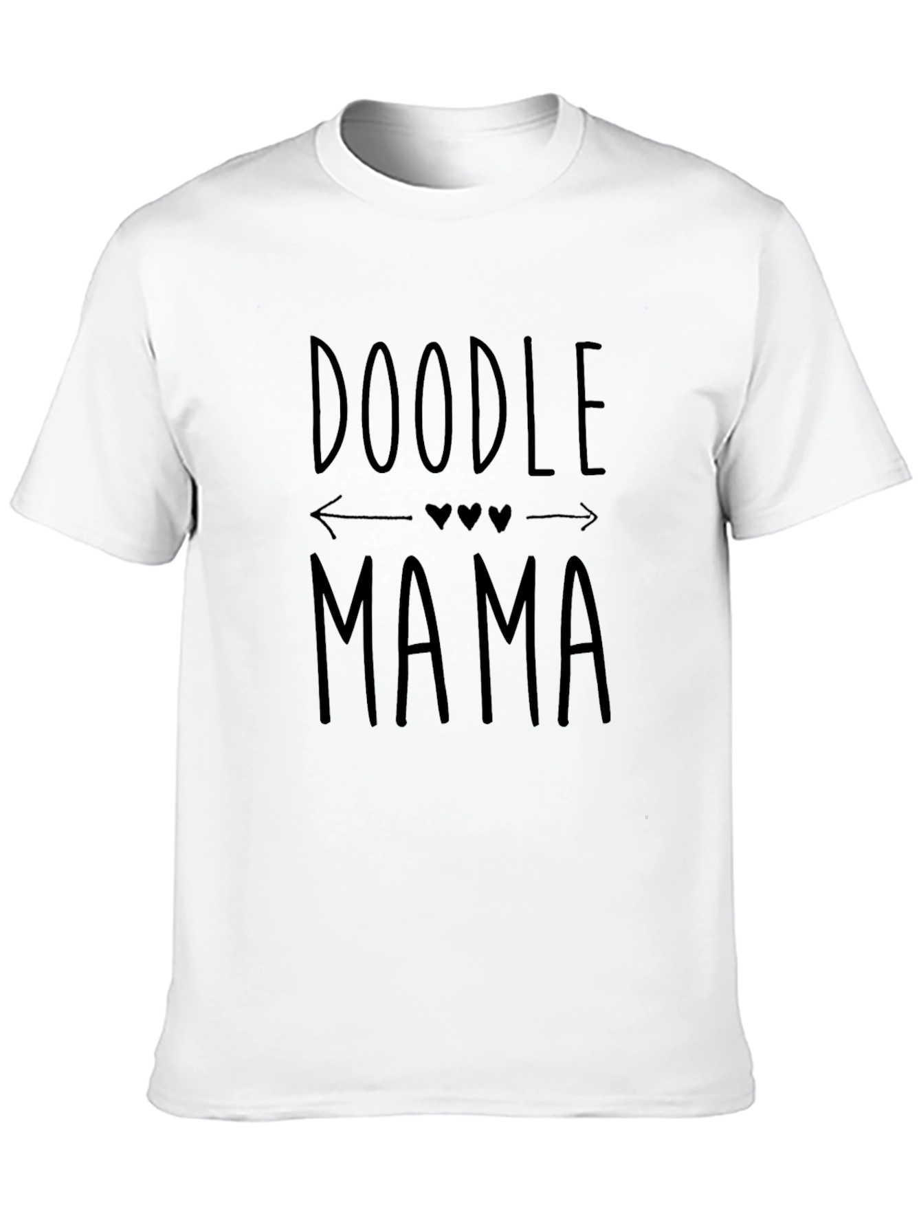 Doodle Mama Graphic Tee - Black T-Shirt