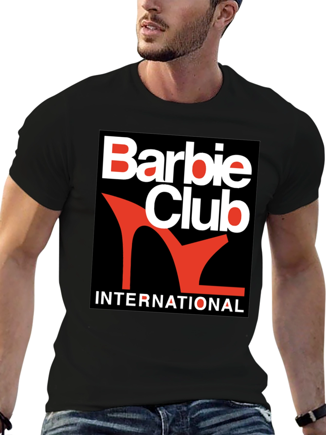 Barbie Club International Black T-Shirt