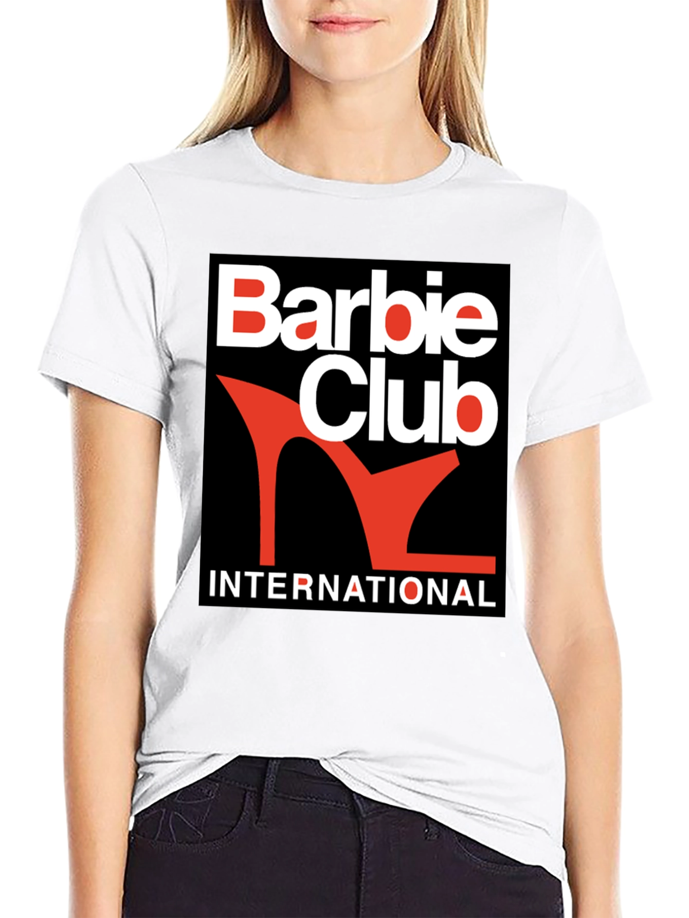 Barbie Club International Black T-Shirt