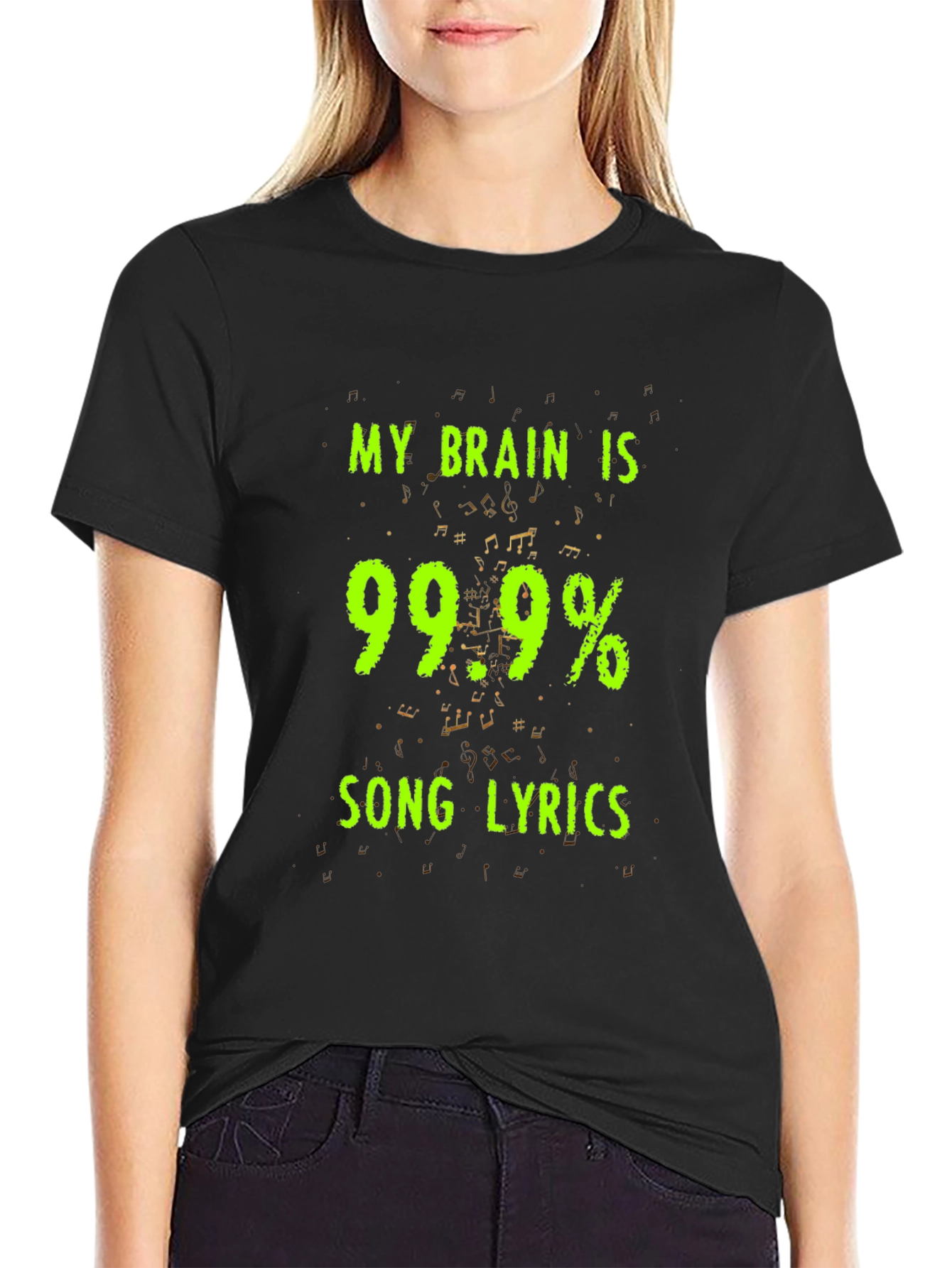Funny Song Lyrics T-Shirt - Music Lover Tee
