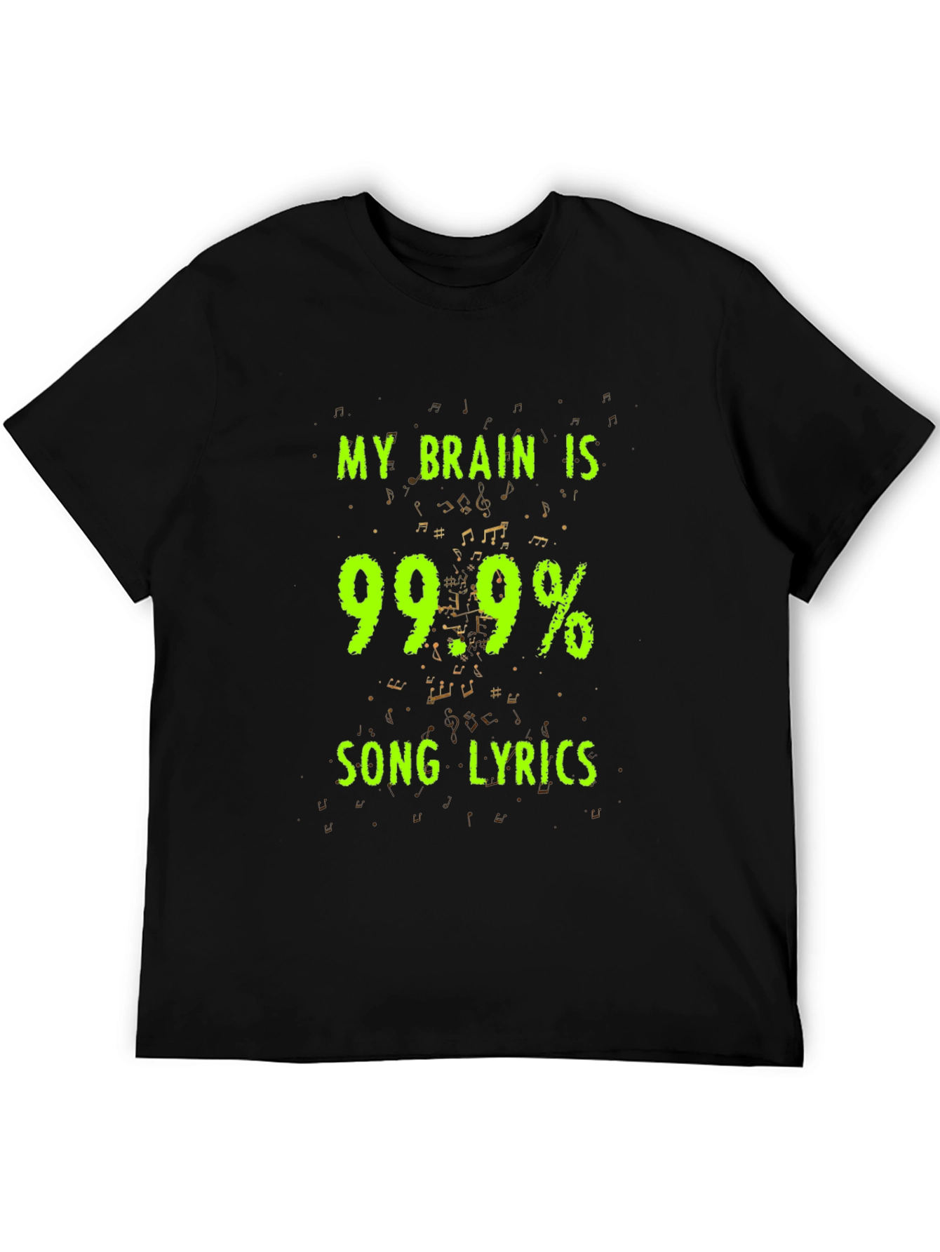 Funny Song Lyrics T-Shirt - Music Lover Tee