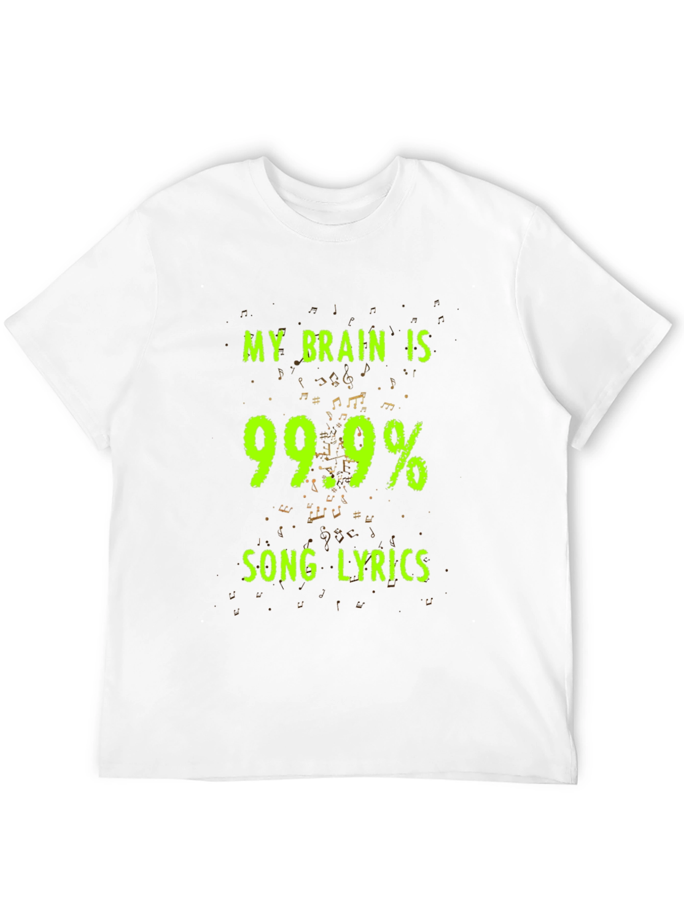 Funny Song Lyrics T-Shirt - Music Lover Tee
