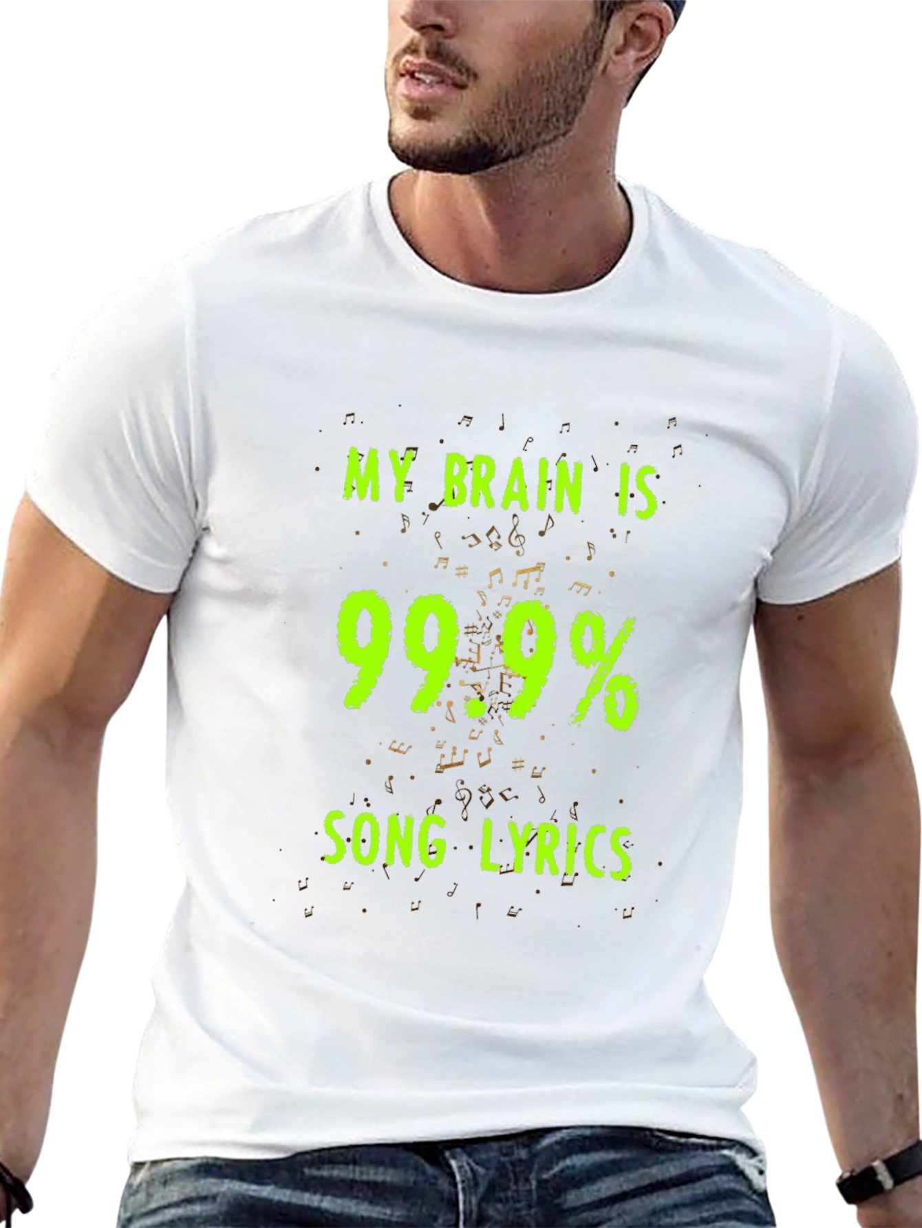 Funny Song Lyrics T-Shirt - Music Lover Tee