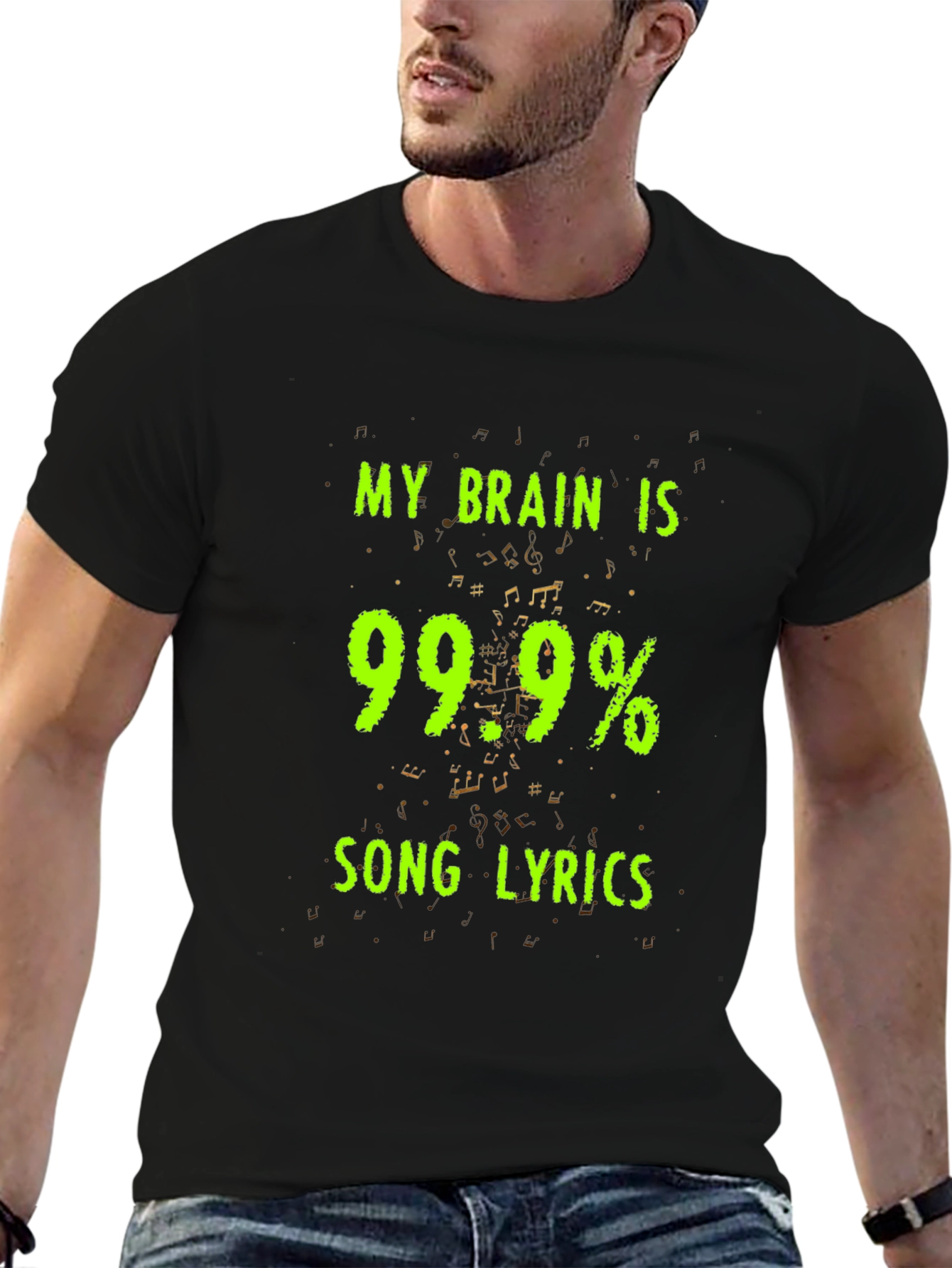 Funny Song Lyrics T-Shirt - Music Lover Tee