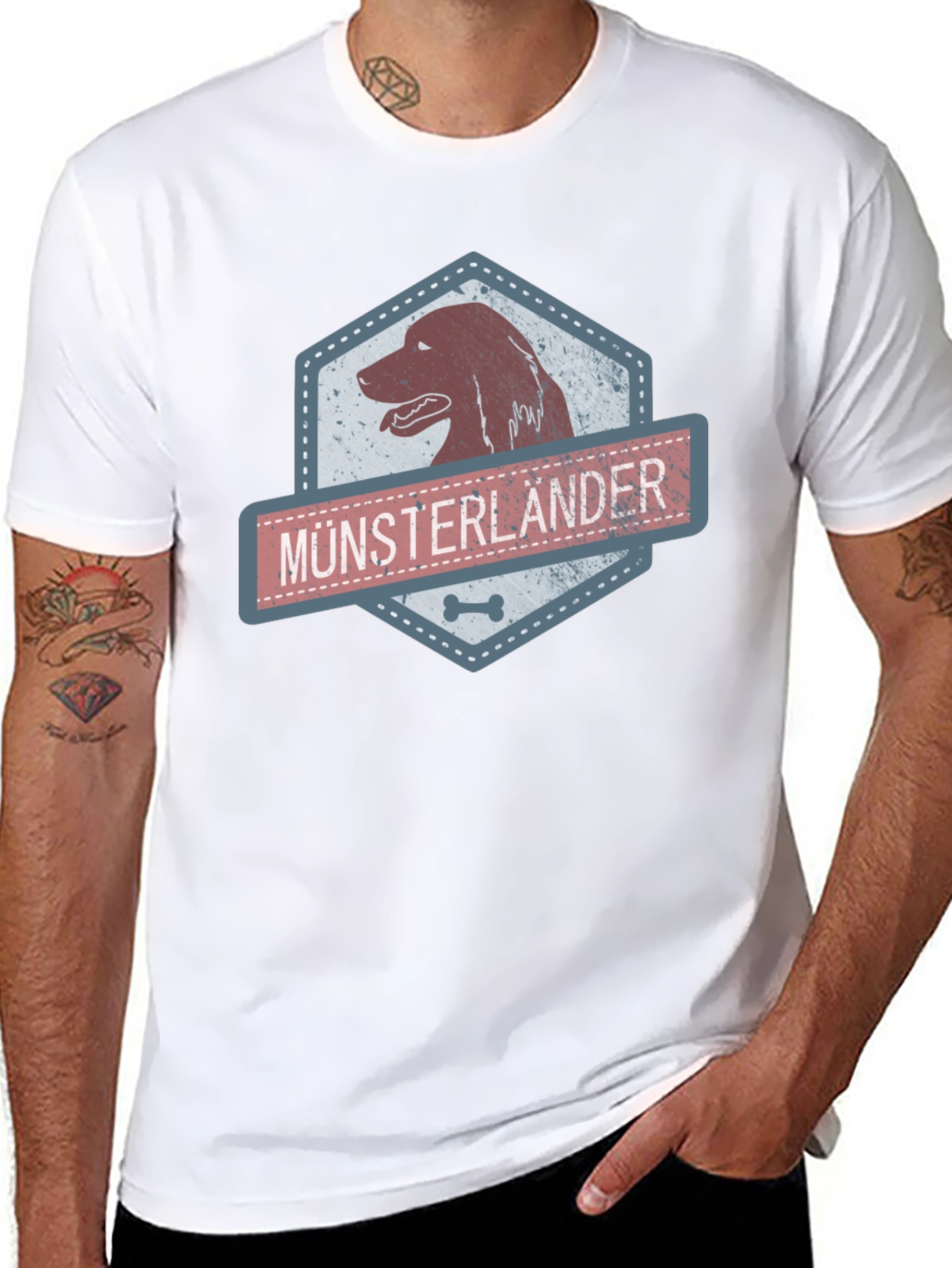 Münsterländer Dog Breed T-Shirt - Cute Canine Tee