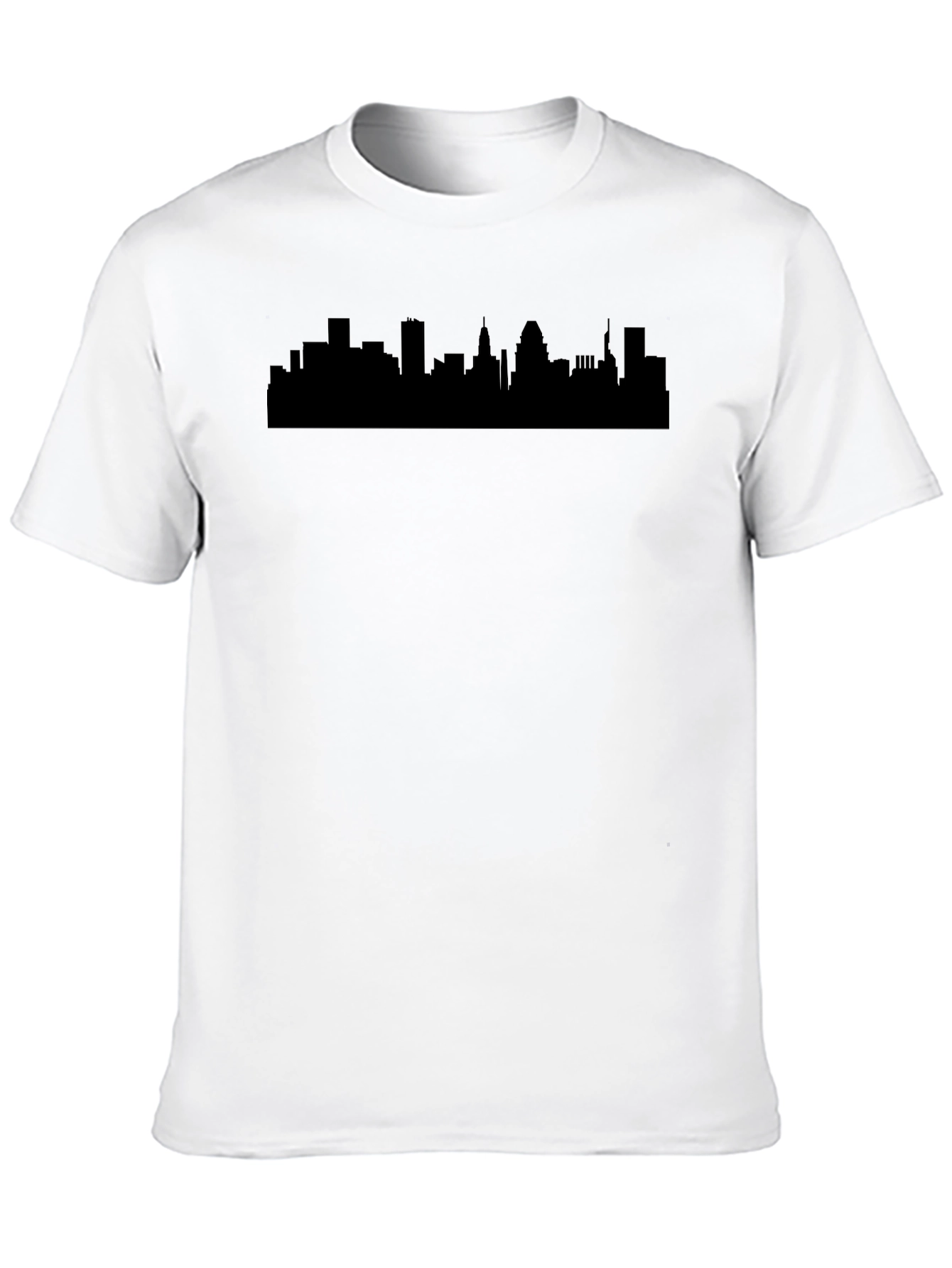 Cityscape Silhouette T-Shirt - Urban Style
