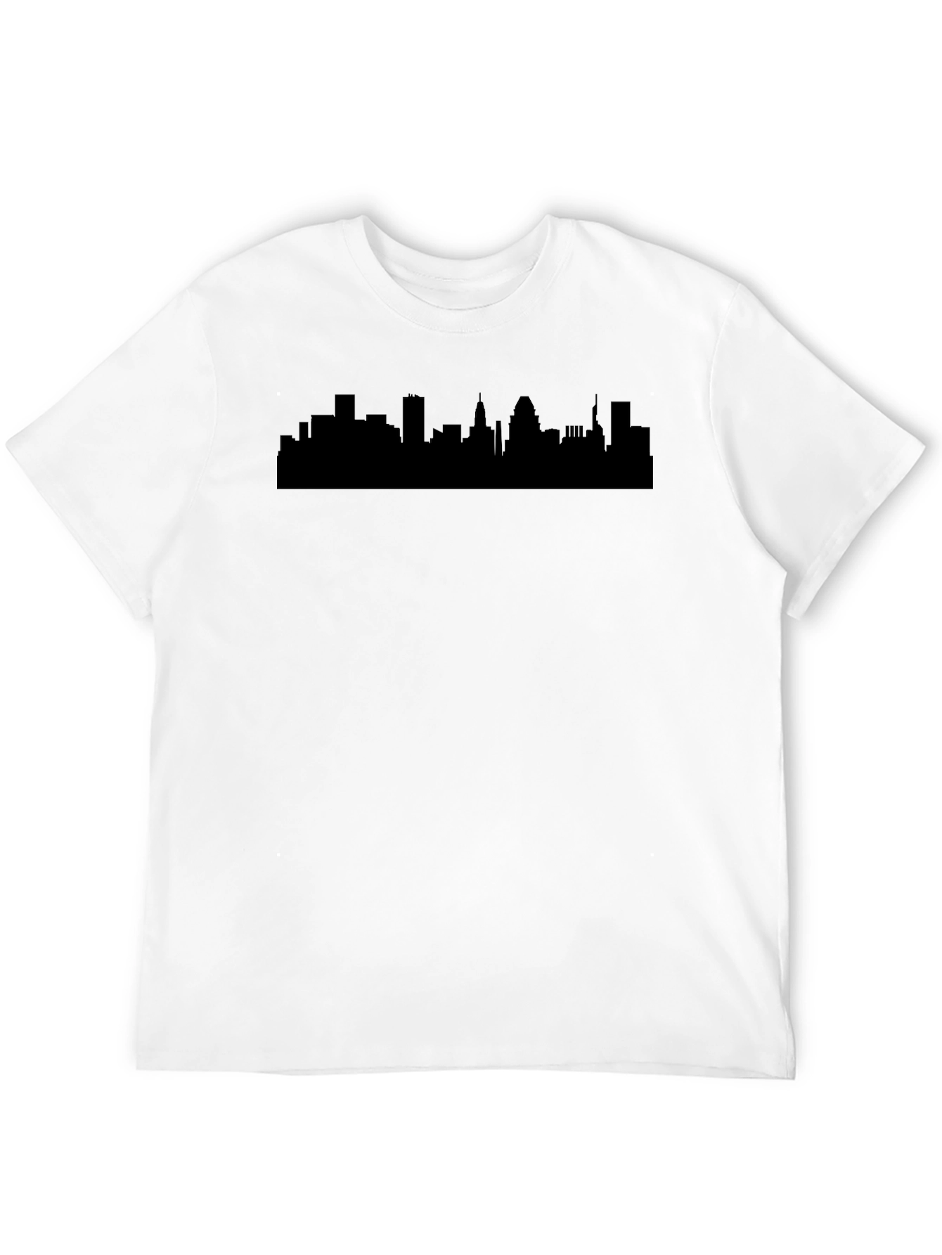 Cityscape Silhouette T-Shirt - Urban Style