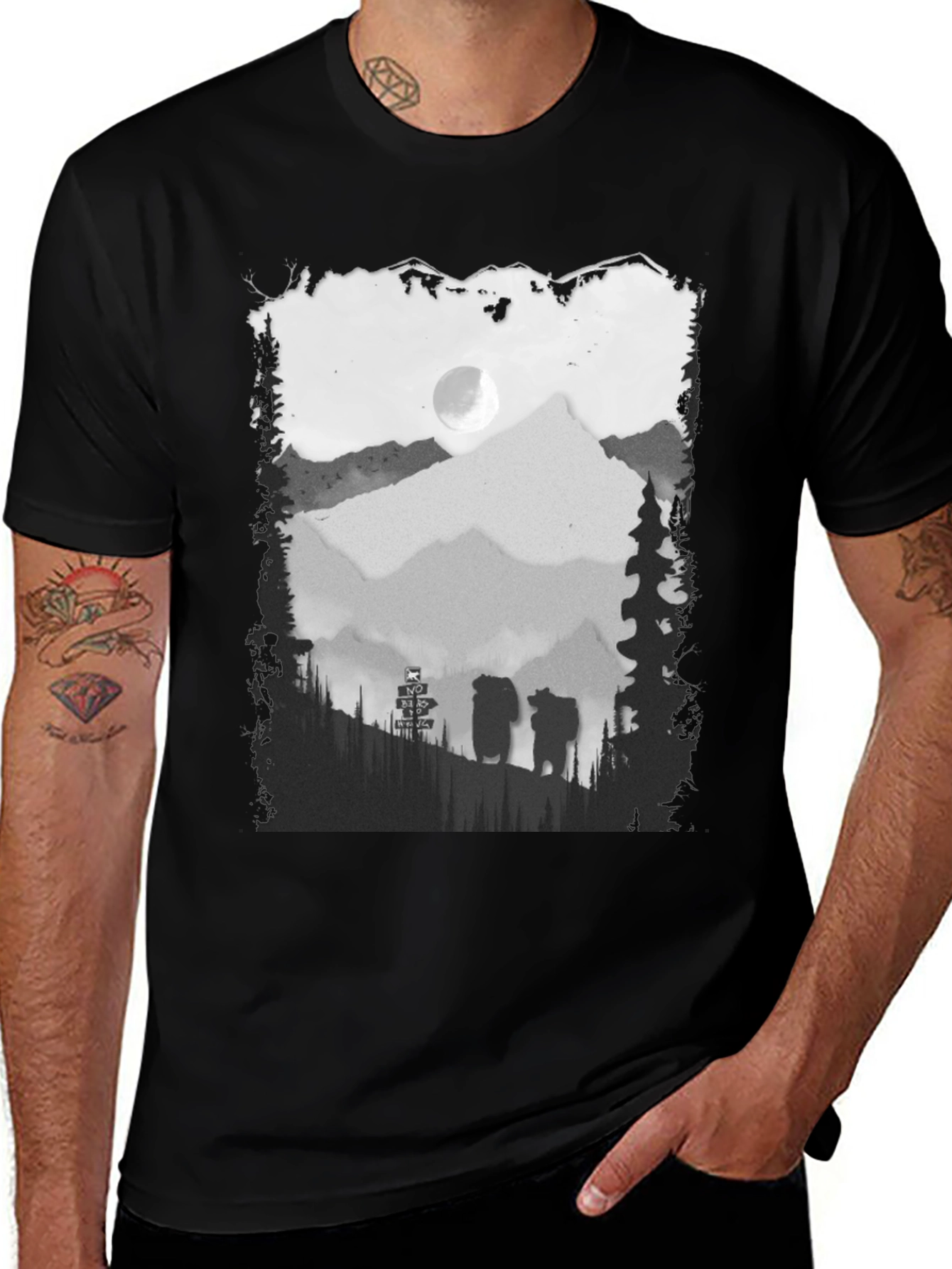 Mountain Bear T-Shirt - Adventure Ready!