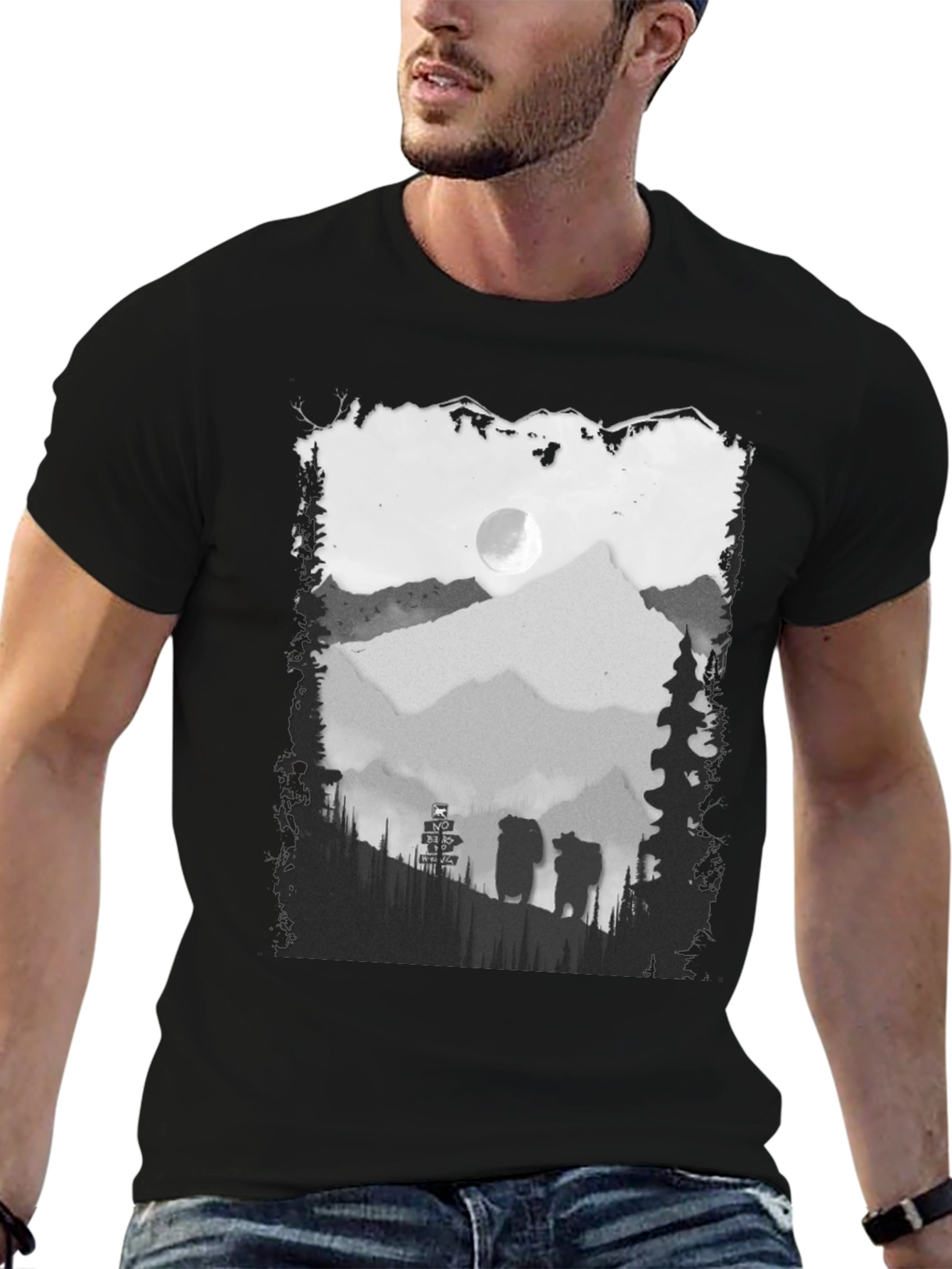 Mountain Bear T-Shirt - Adventure Ready!