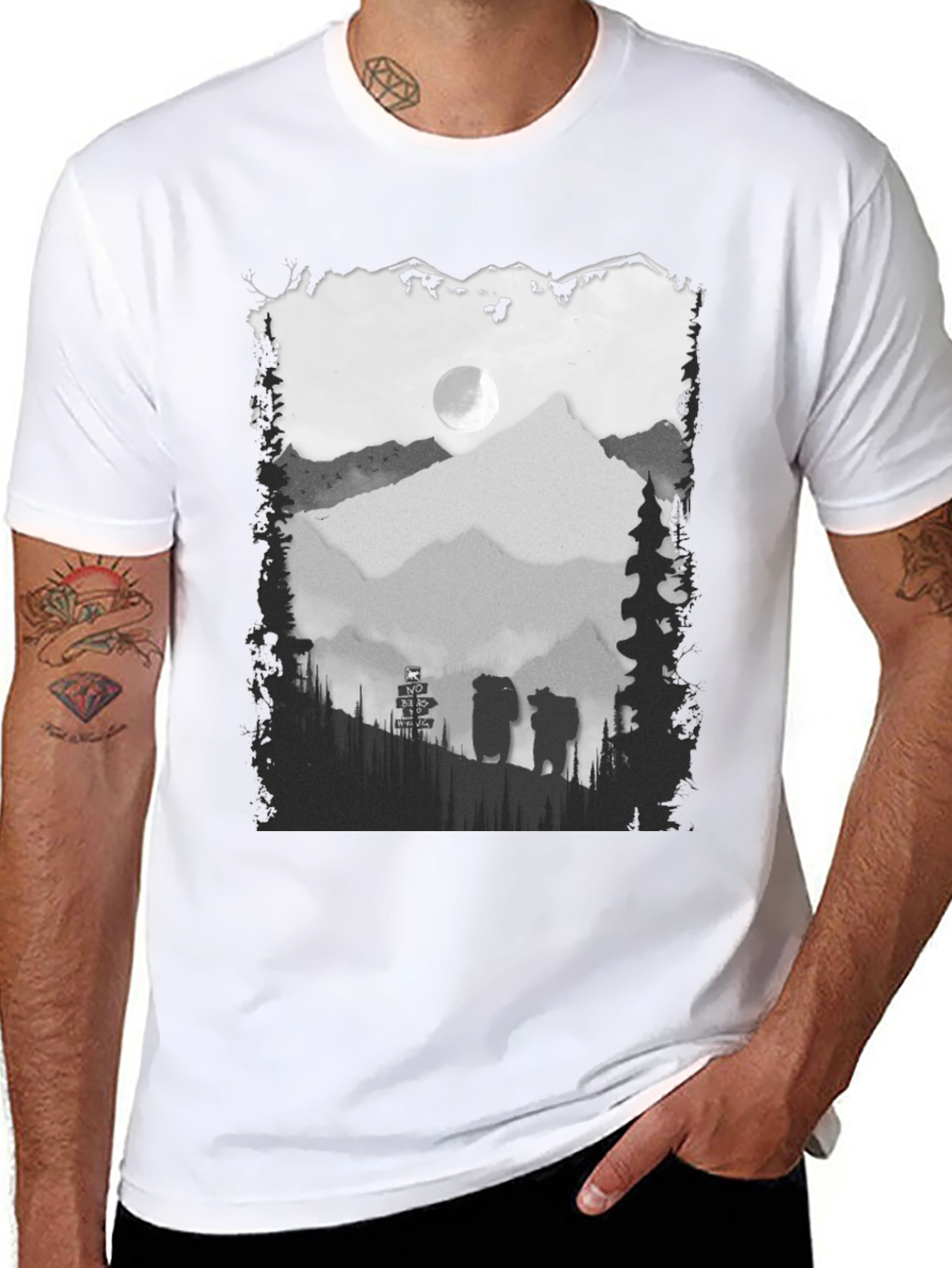 Mountain Bear T-Shirt - Adventure Ready!