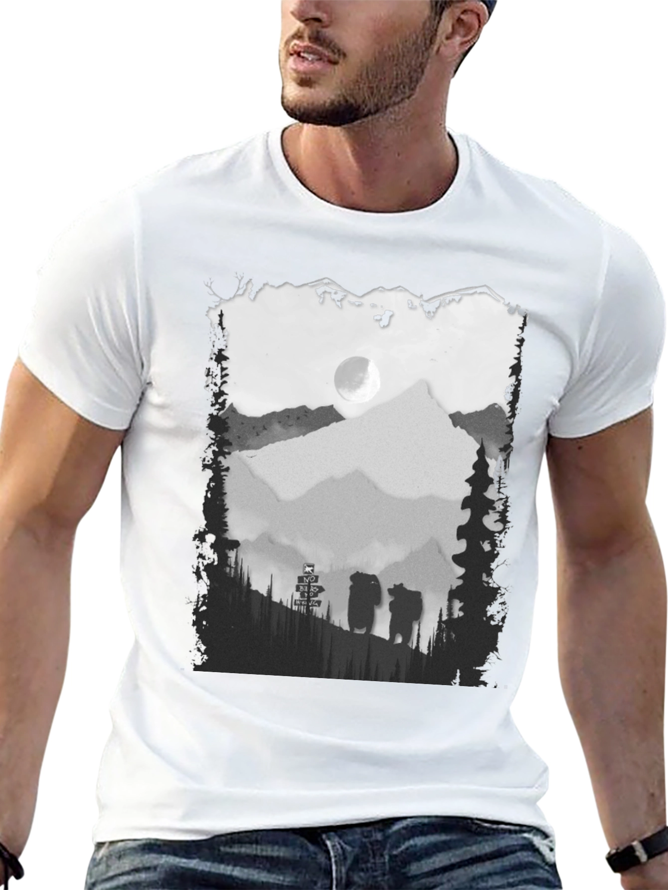 Mountain Bear T-Shirt - Adventure Ready!