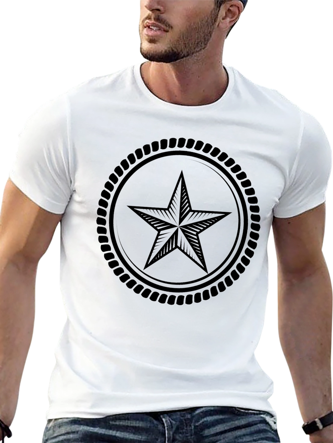 Black Star Graphic T-Shirt