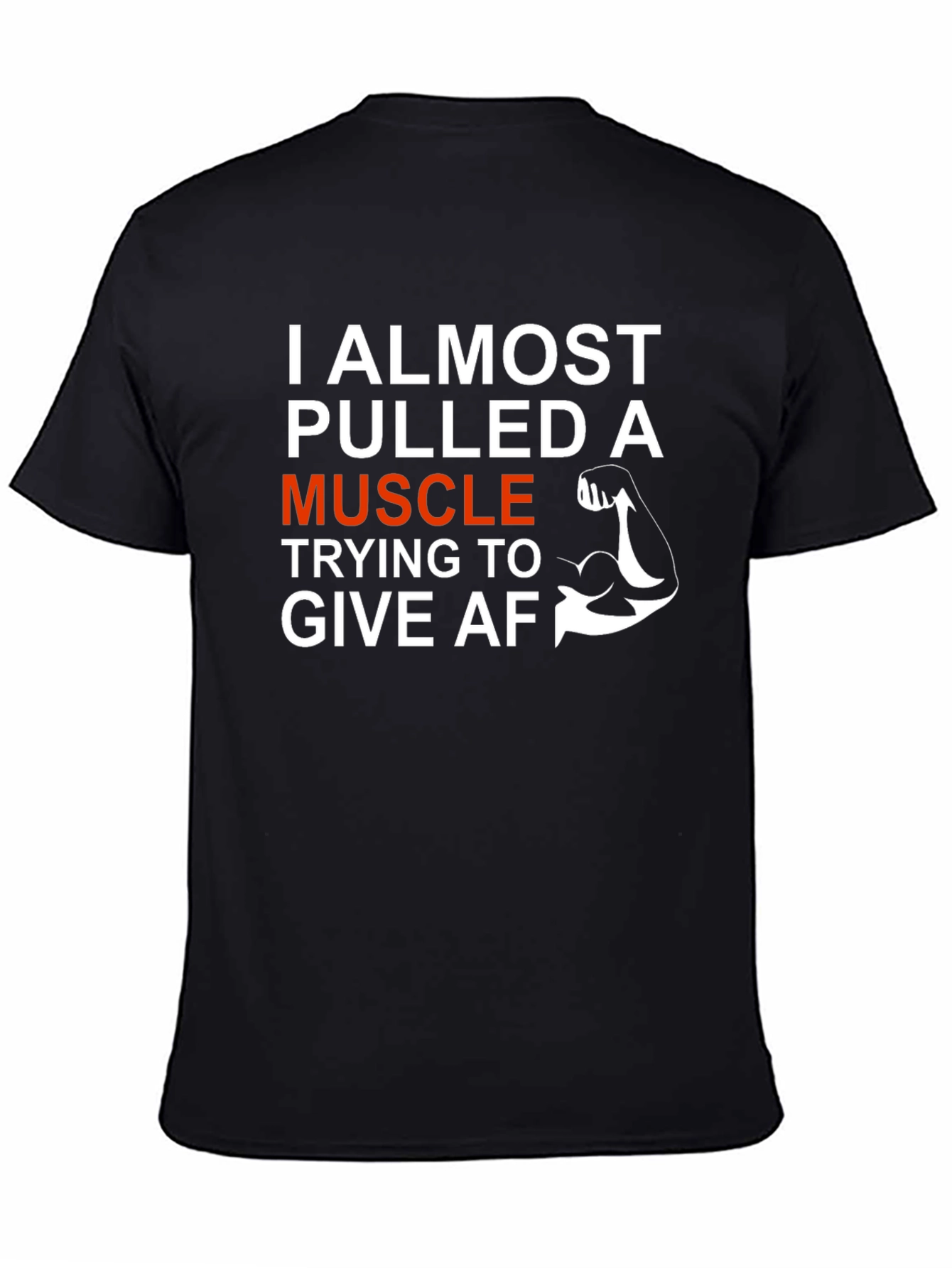 Funny Workout T-Shirt: I Almost Pulled A Muscle