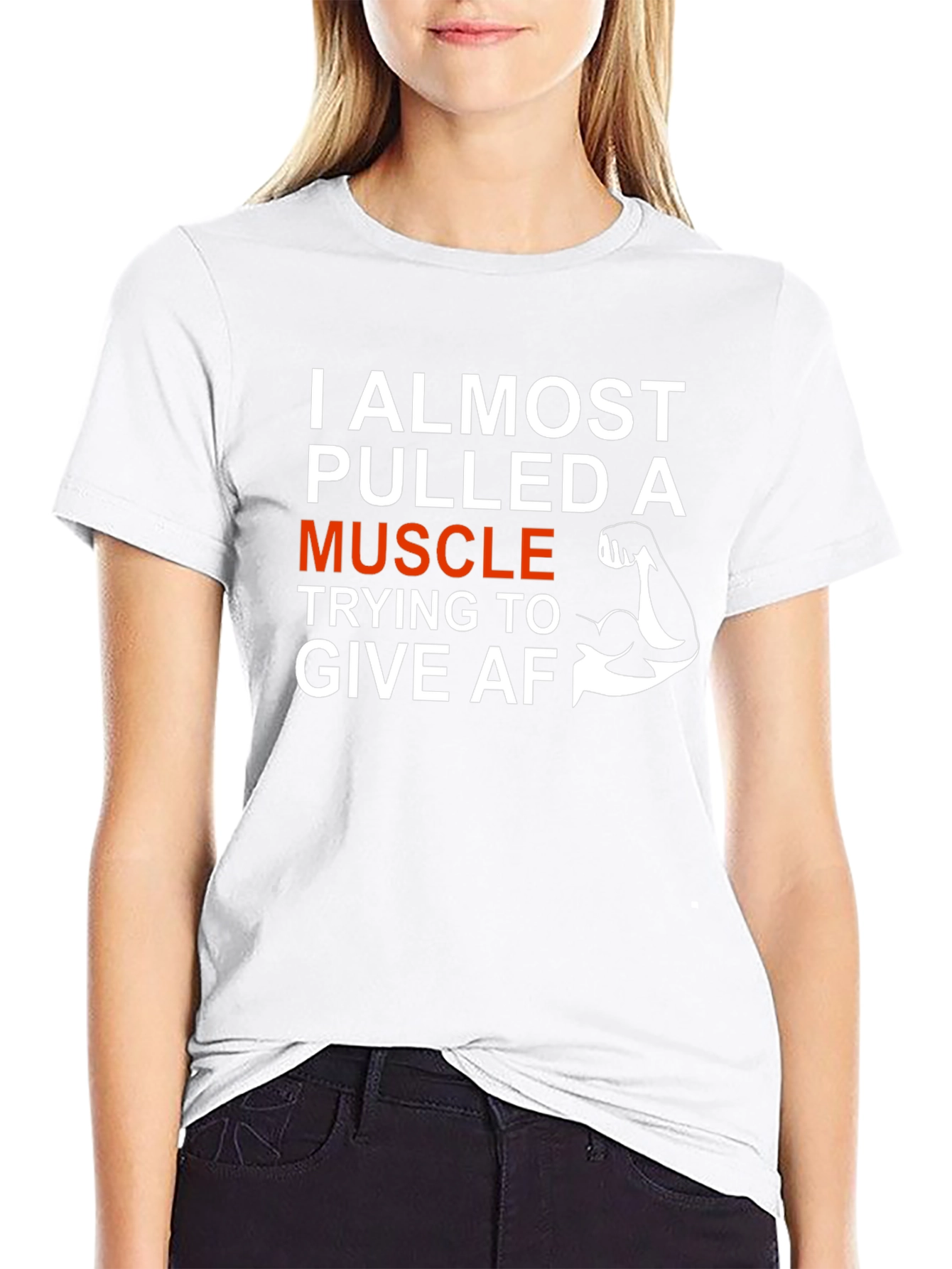 Funny Workout T-Shirt: I Almost Pulled A Muscle