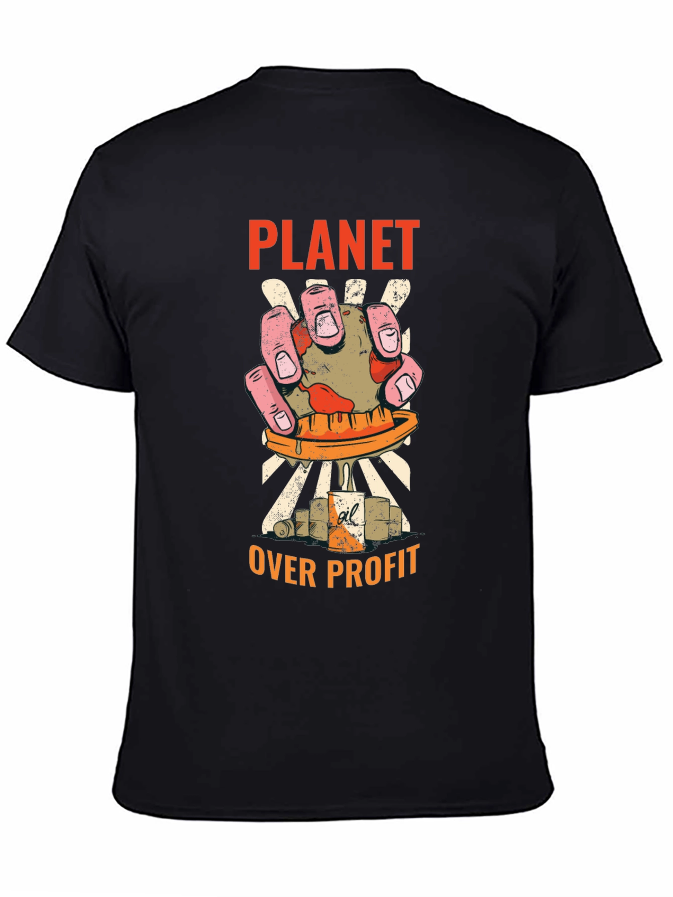 Planet Over Profit T-Shirt - Eco-Conscious Design