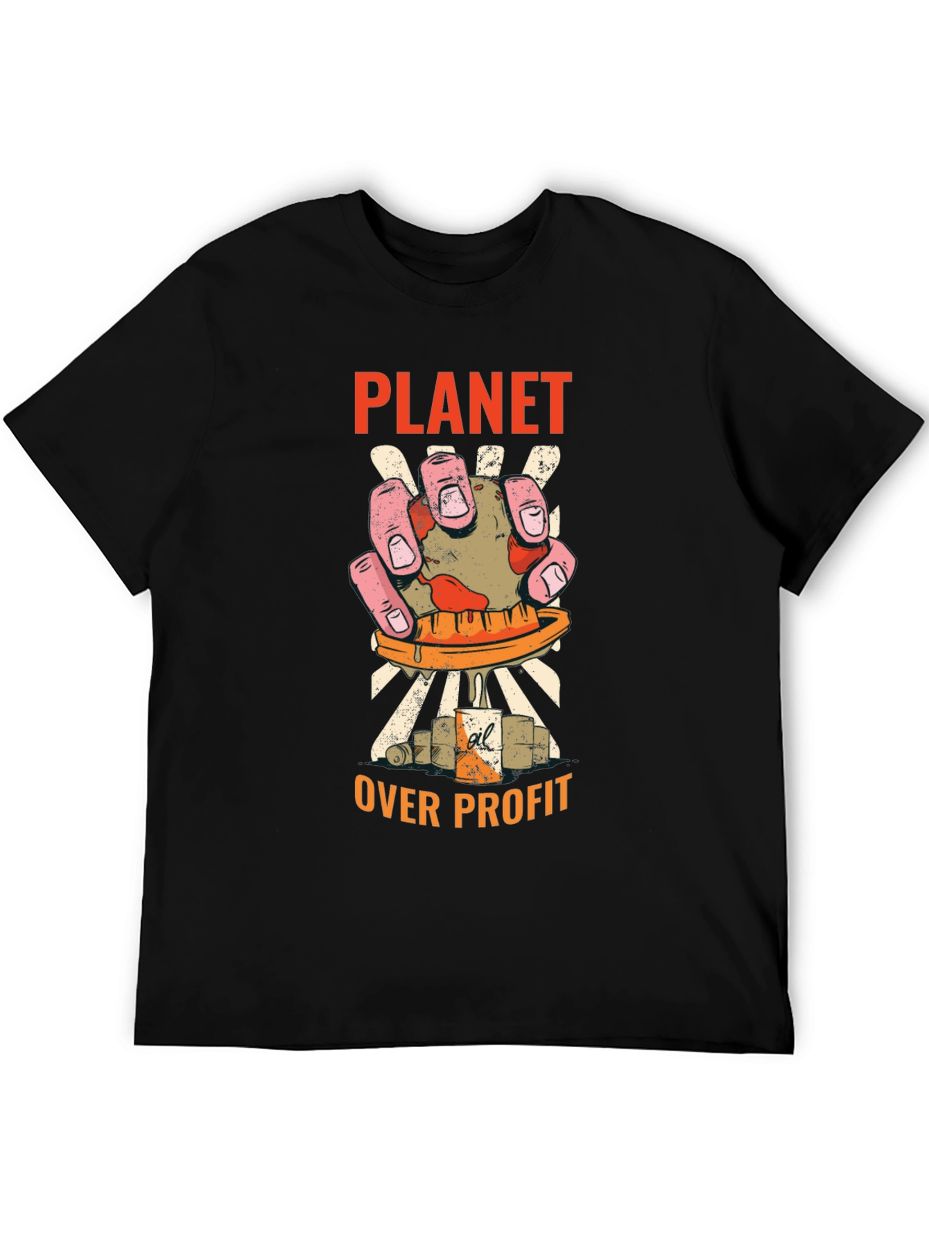 Planet Over Profit T-Shirt - Eco-Conscious Design