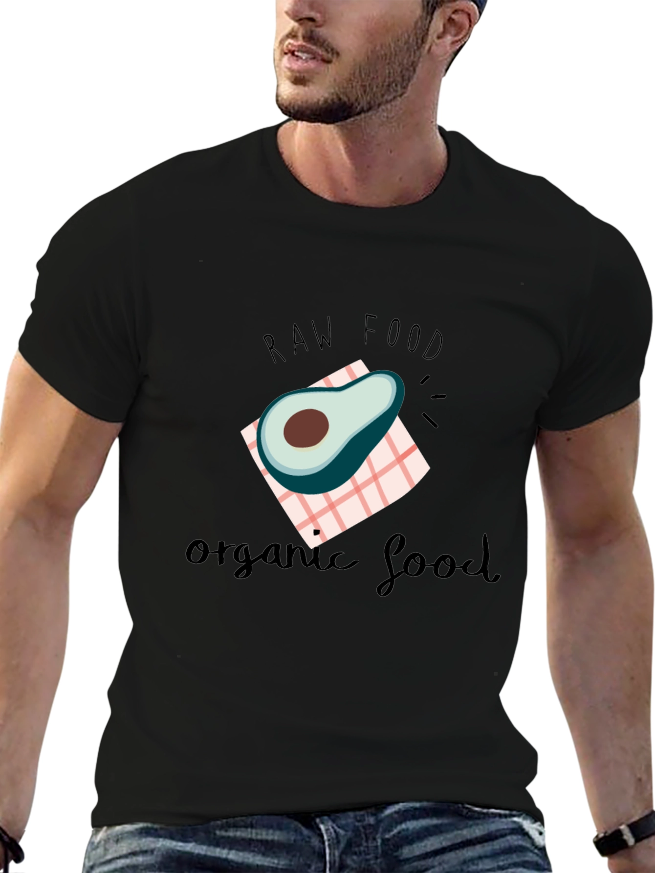 Raw & Organic Food Avocado T-Shirt