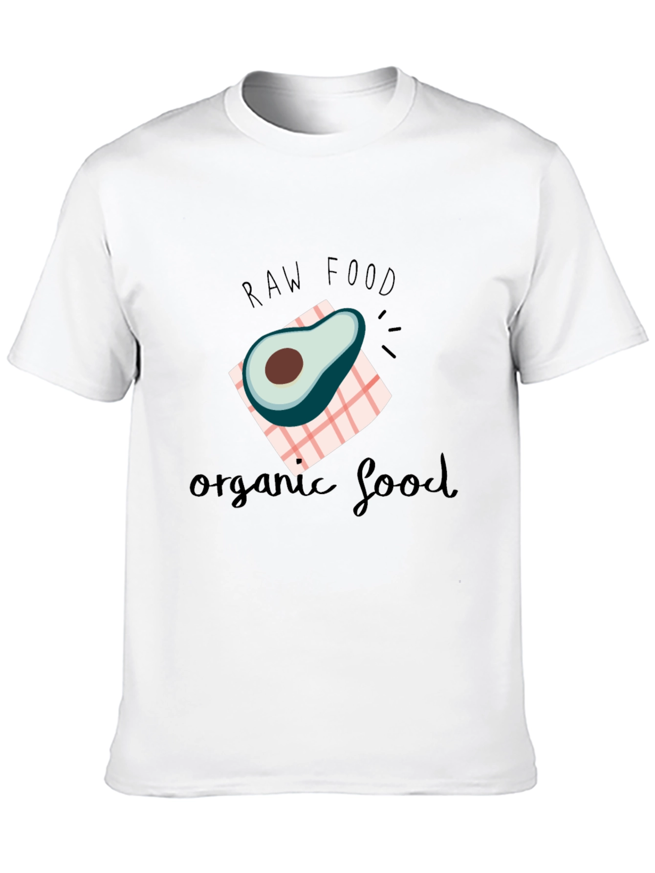 Raw & Organic Food Avocado T-Shirt