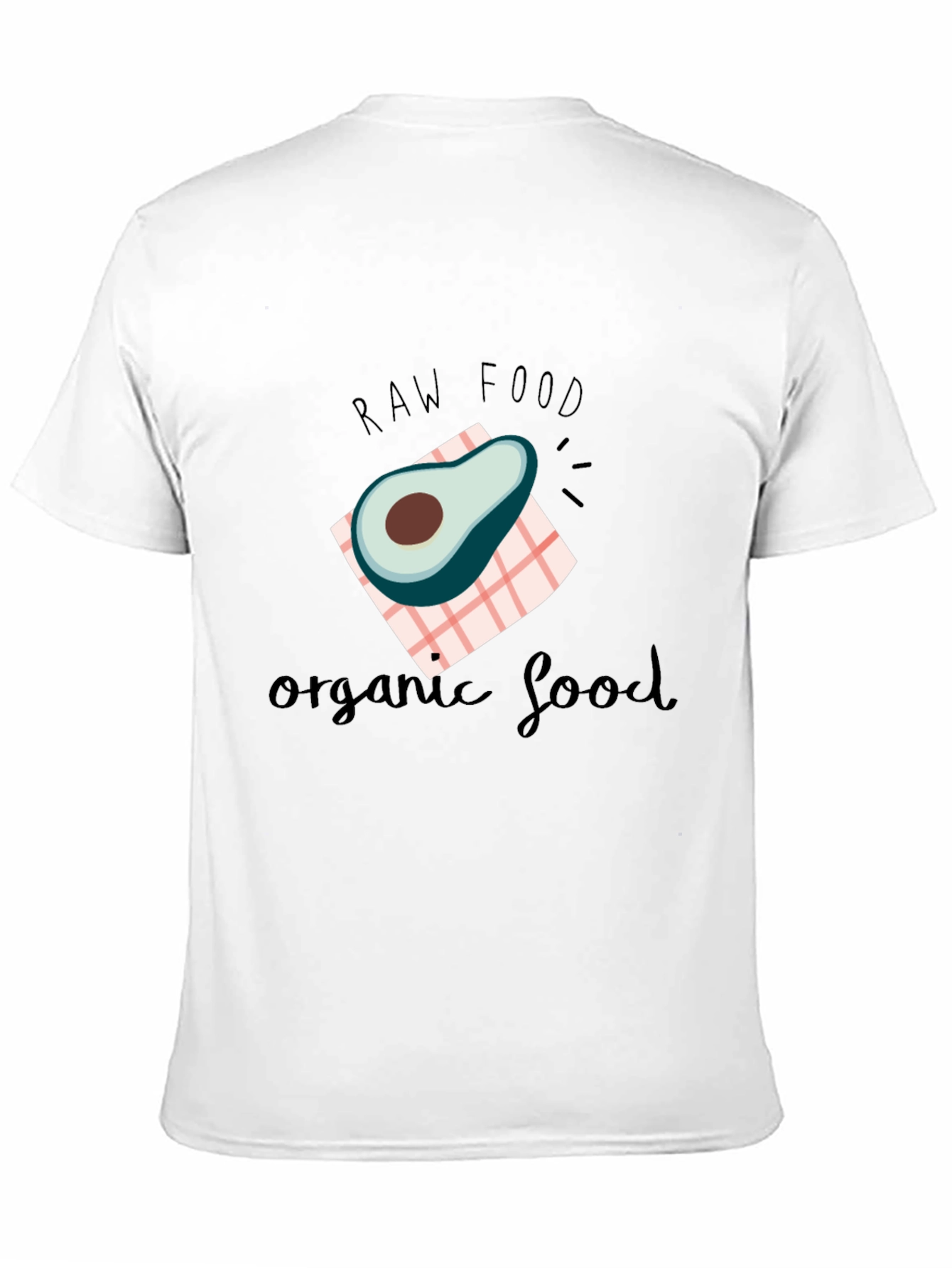 Raw & Organic Food Avocado T-Shirt