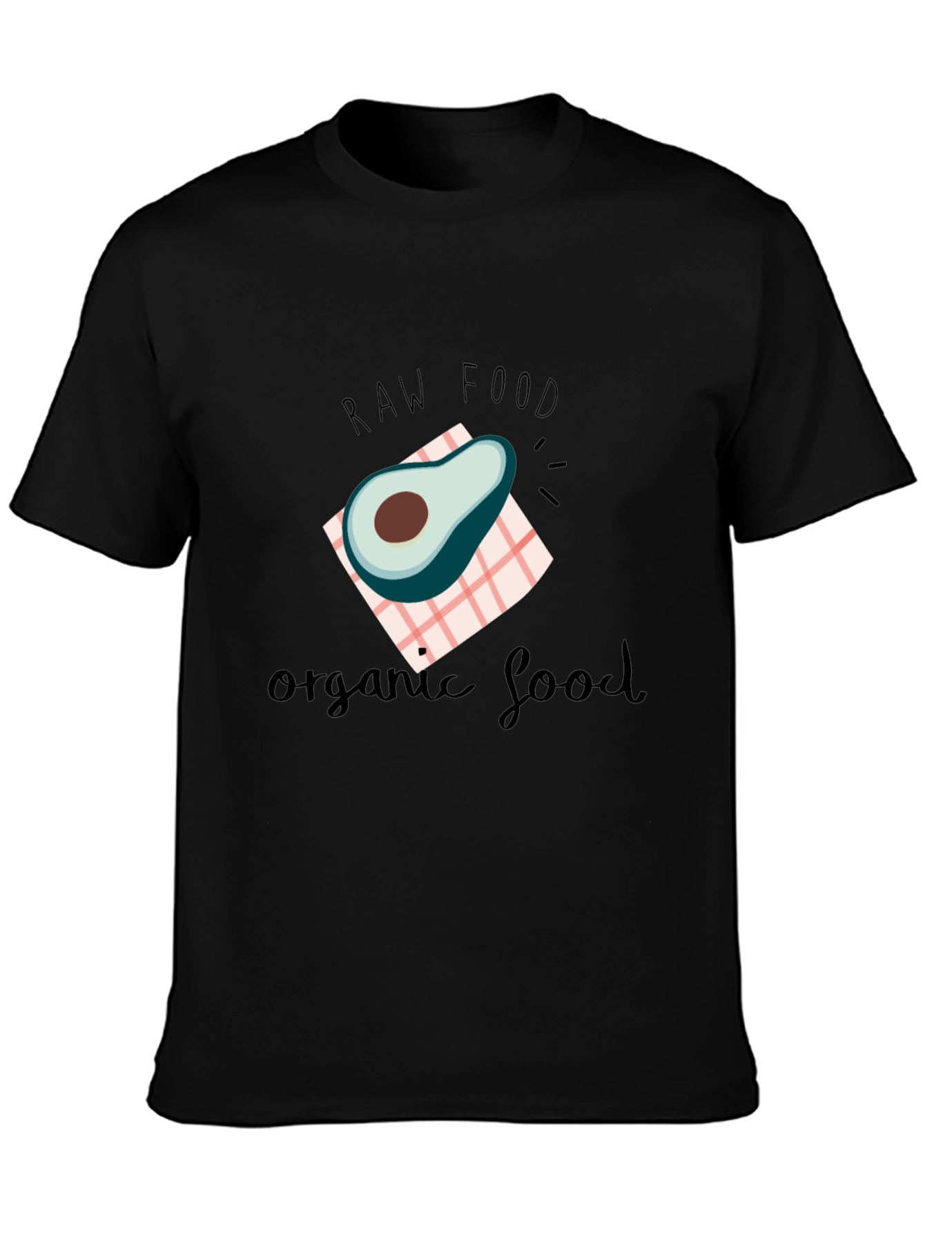 Raw & Organic Food Avocado T-Shirt