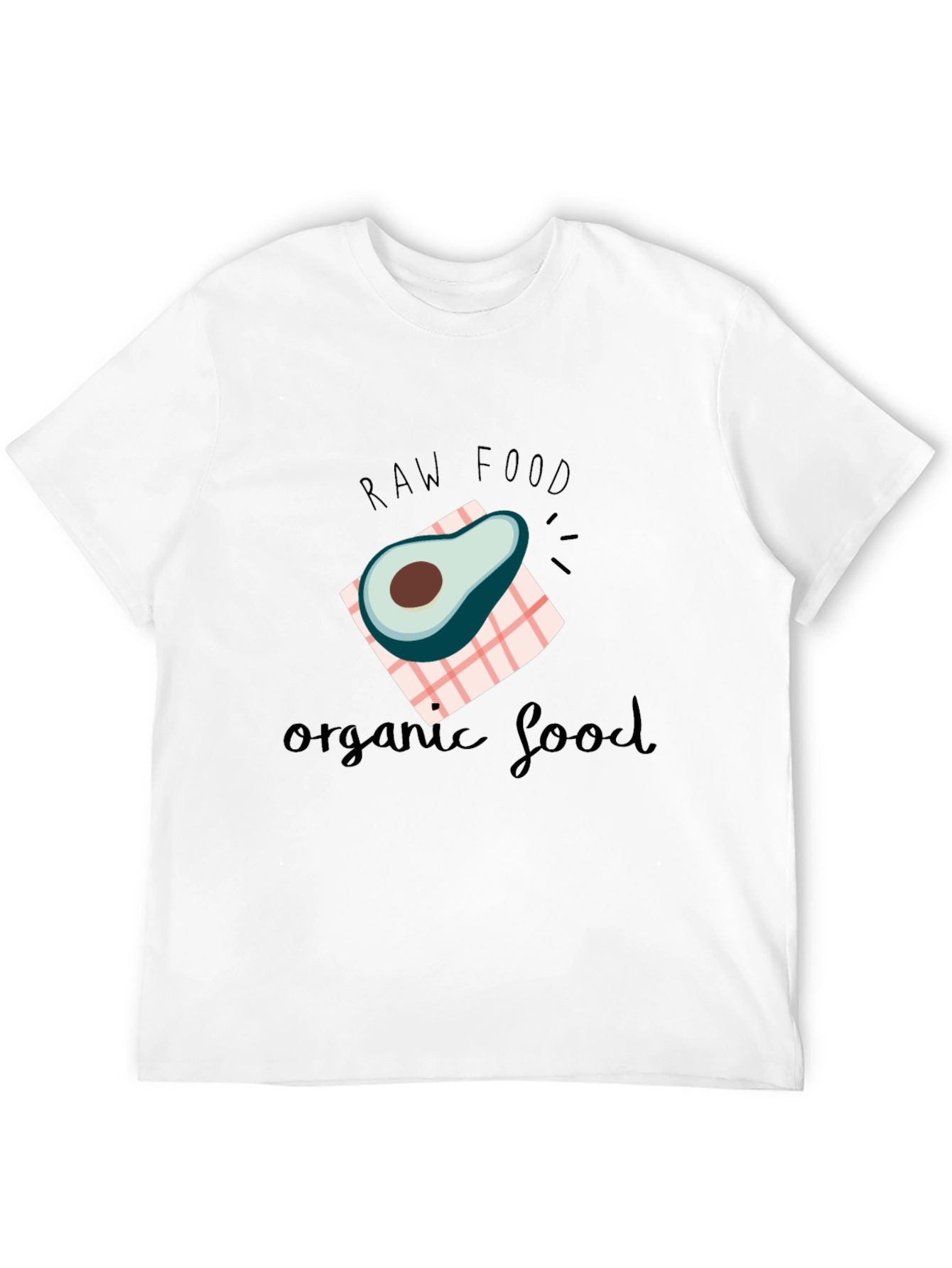 Raw & Organic Food Avocado T-Shirt
