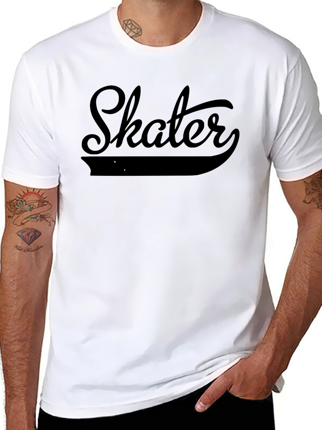 Skater Graphic Tee - Cool Casual Style