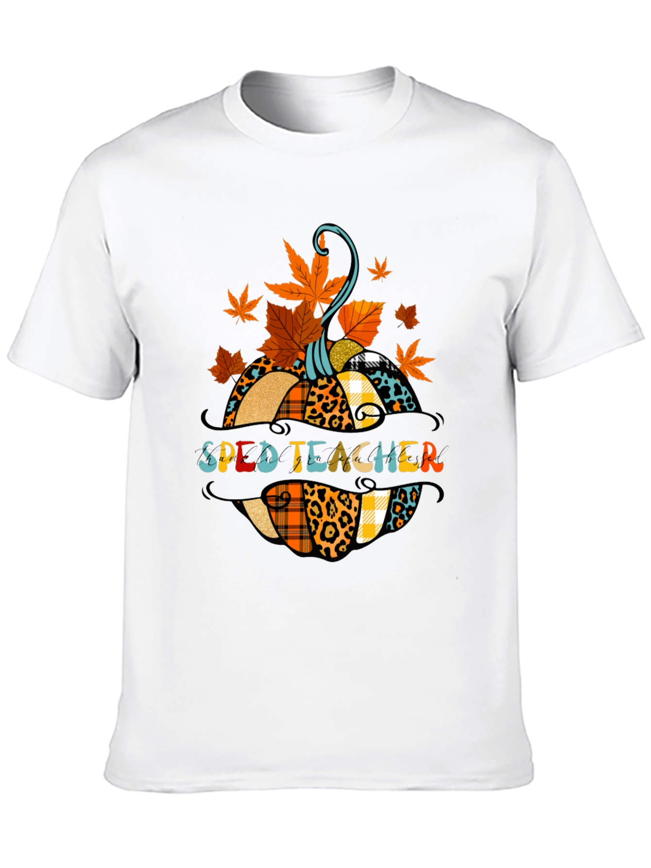 SPED Teacher Fall Pumpkin T-Shirt