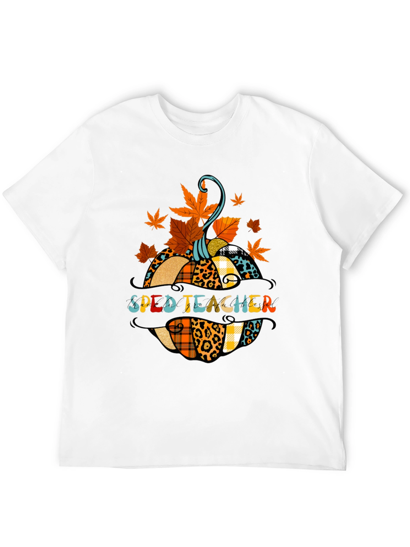 SPED Teacher Fall Pumpkin T-Shirt