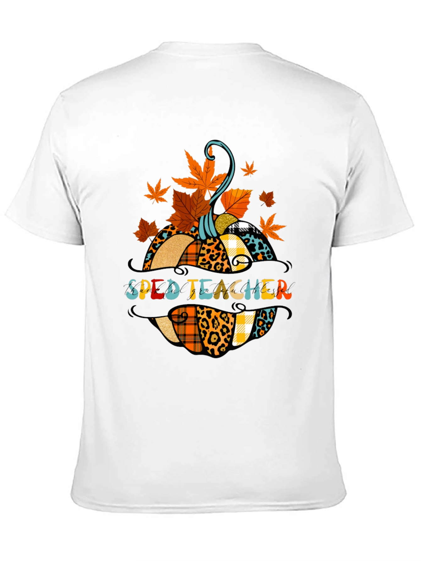SPED Teacher Fall Pumpkin T-Shirt