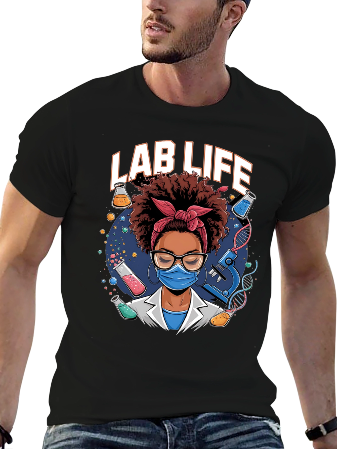 Lab Life Graphic Tee - Scientist T-Shirt