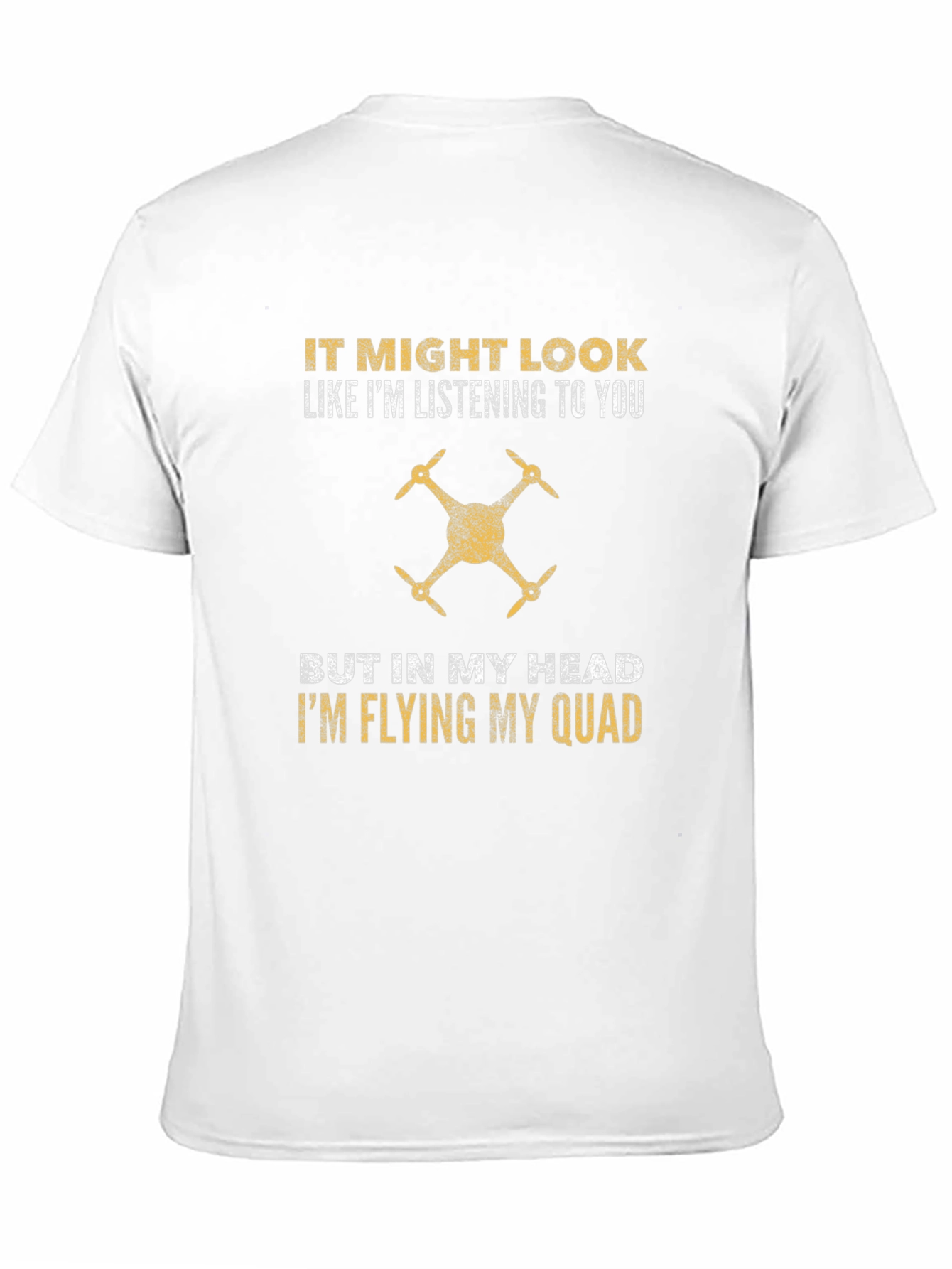 Drone Pilot T-Shirt - Flying My Quad