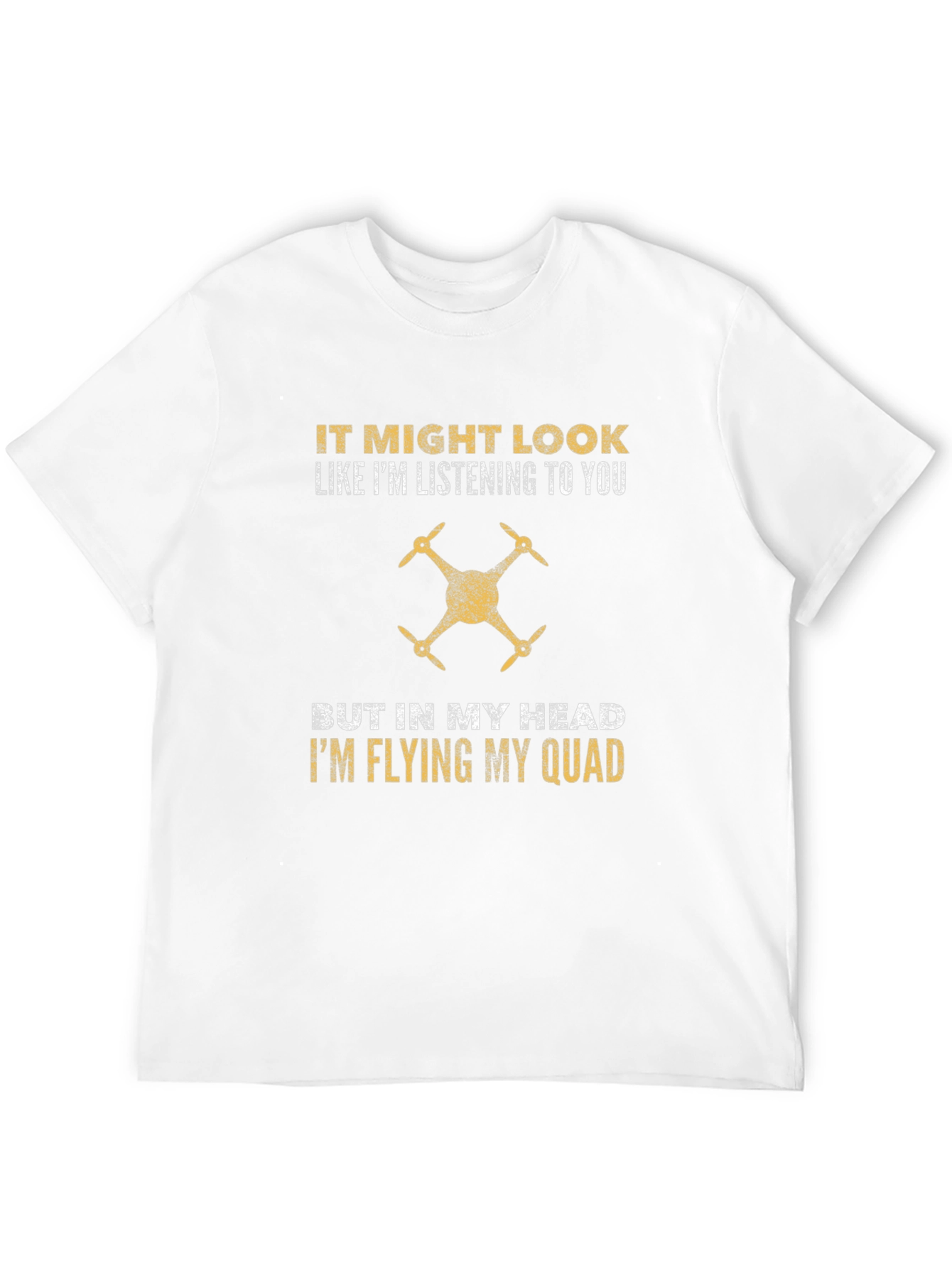 Drone Pilot T-Shirt - Flying My Quad