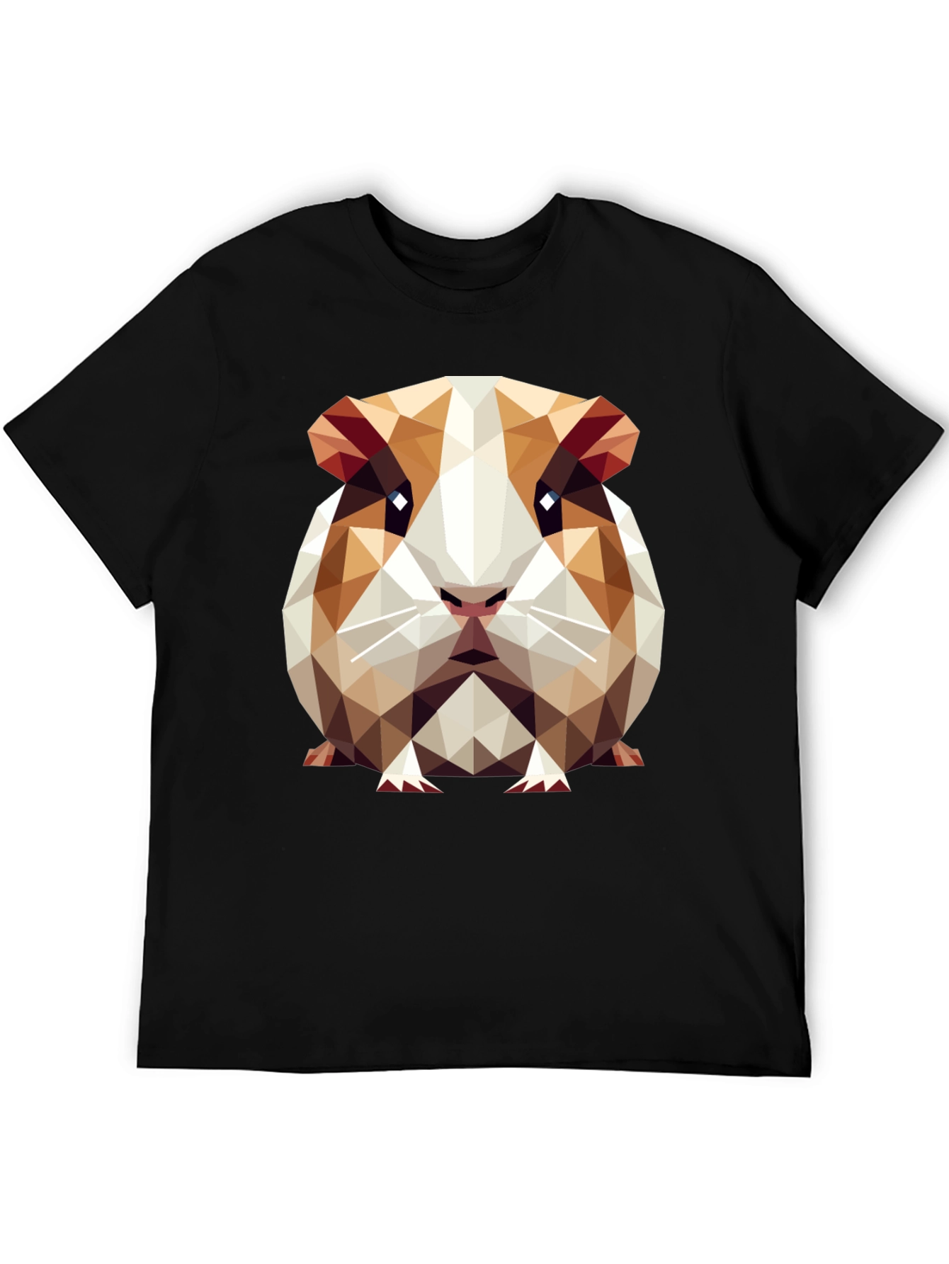 Geometric Guinea Pig Graphic T-Shirt