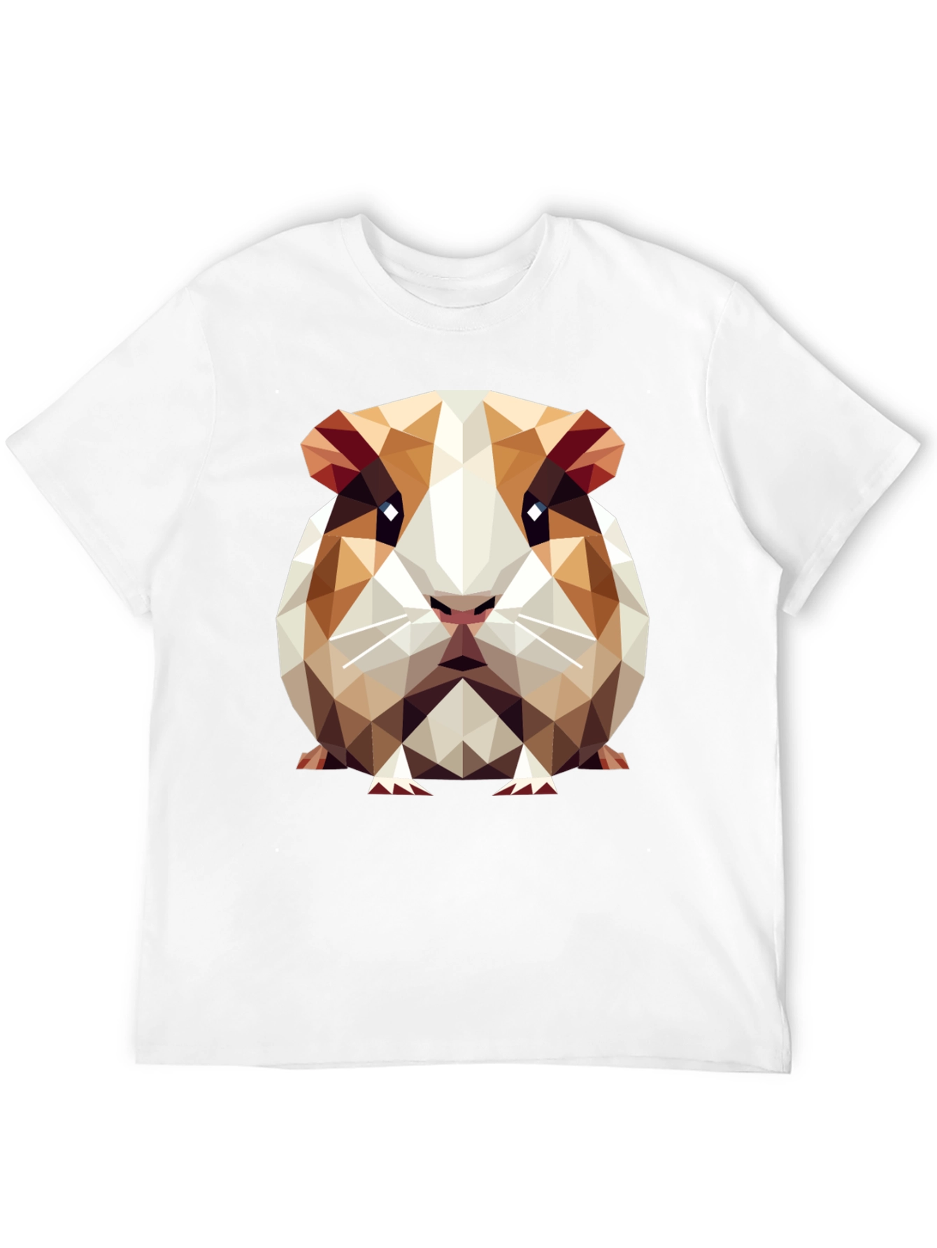 Geometric Guinea Pig Graphic T-Shirt