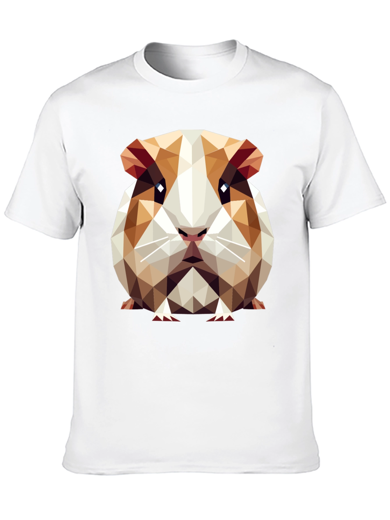 Geometric Guinea Pig Graphic T-Shirt
