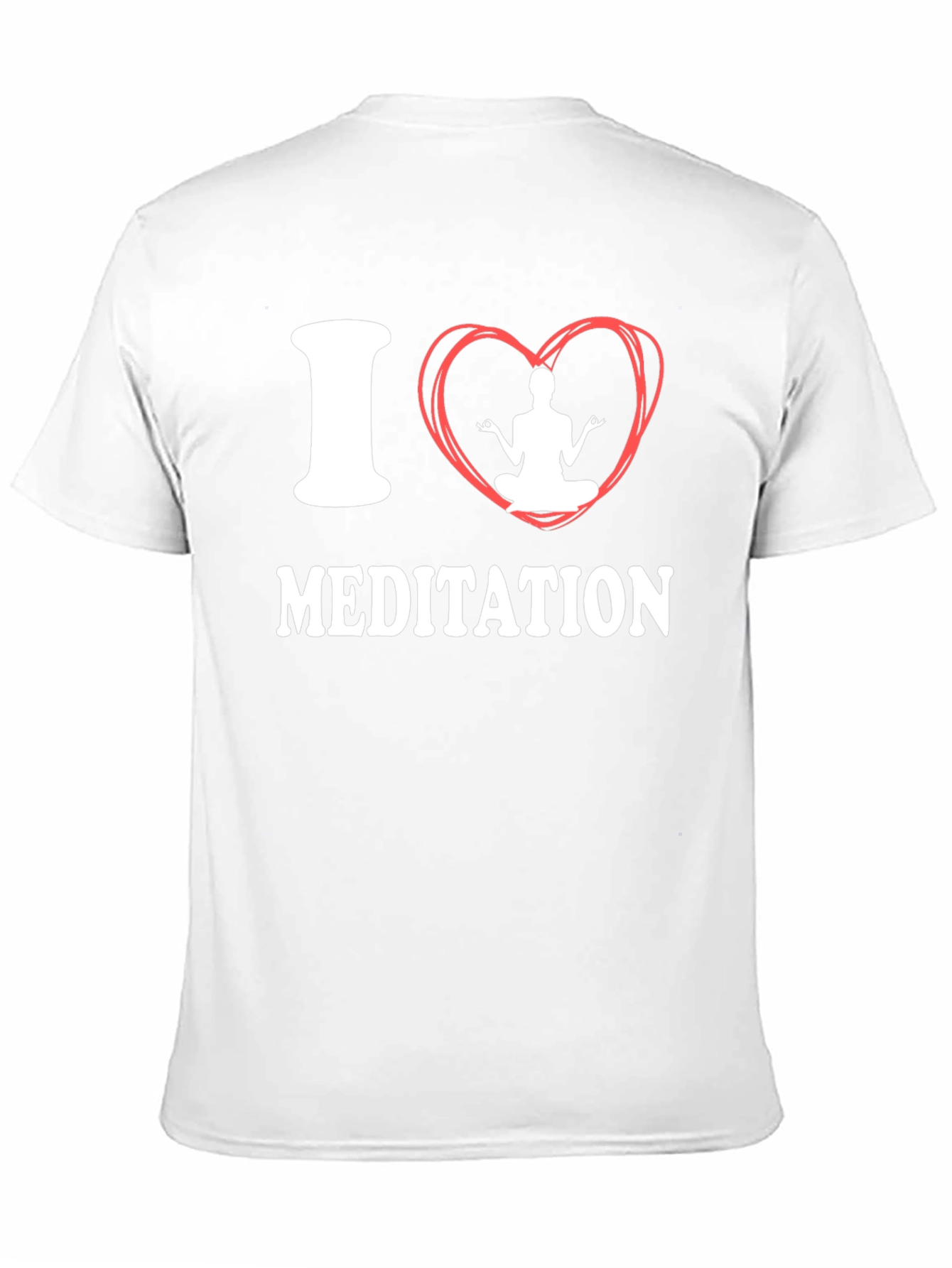 I Love Meditation Graphic T-Shirt - Unisex