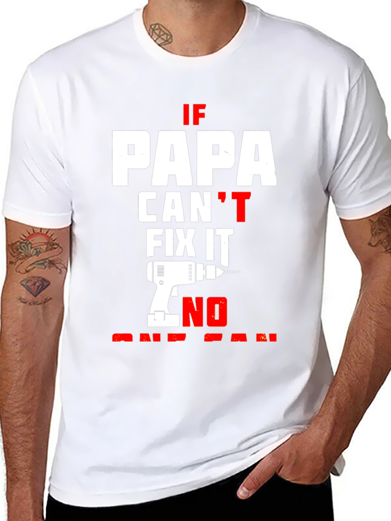 Papa Can Fix It T-Shirt