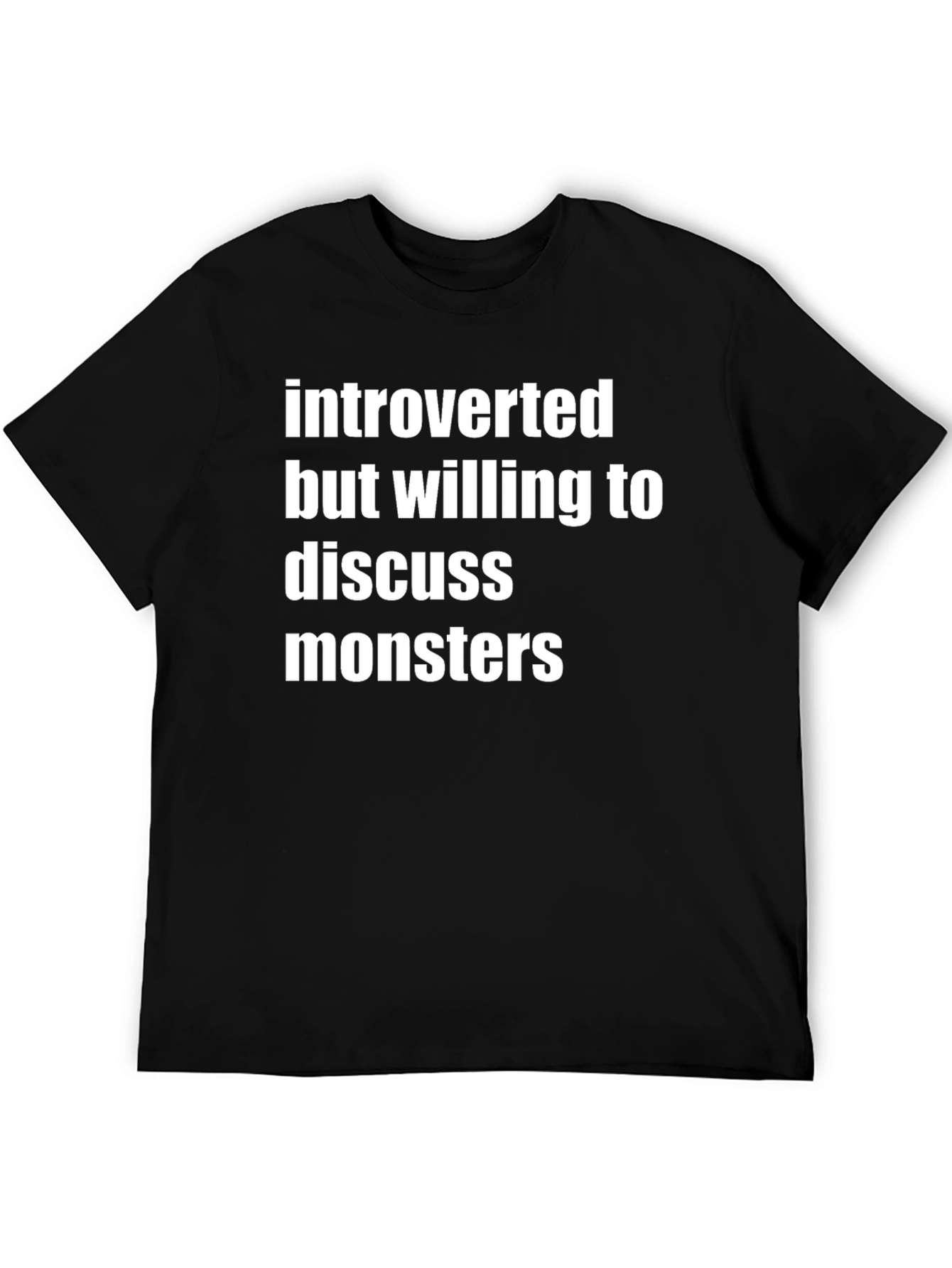 Introverted Monster Discussion T-Shirt