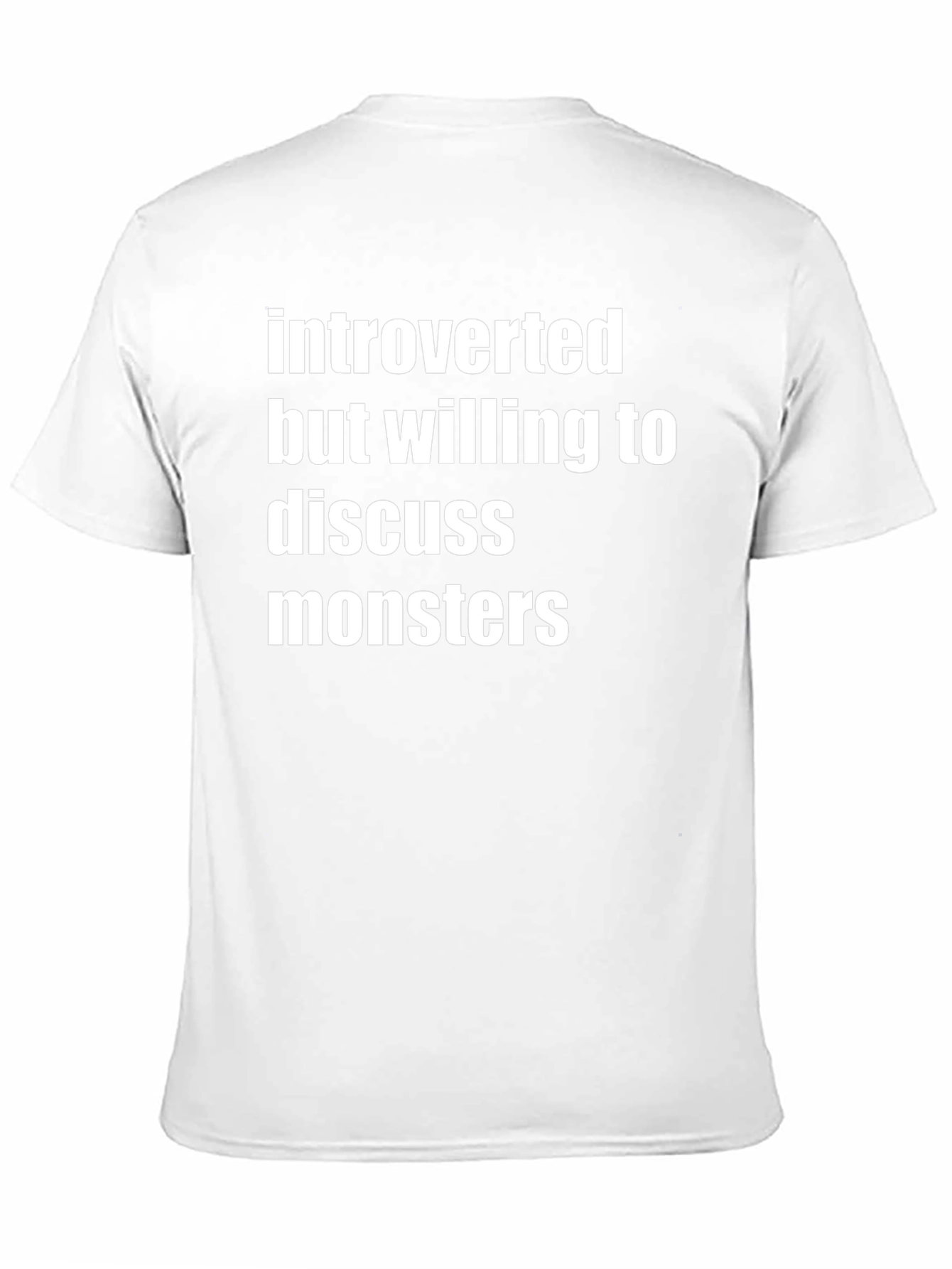 Introverted Monster Discussion T-Shirt