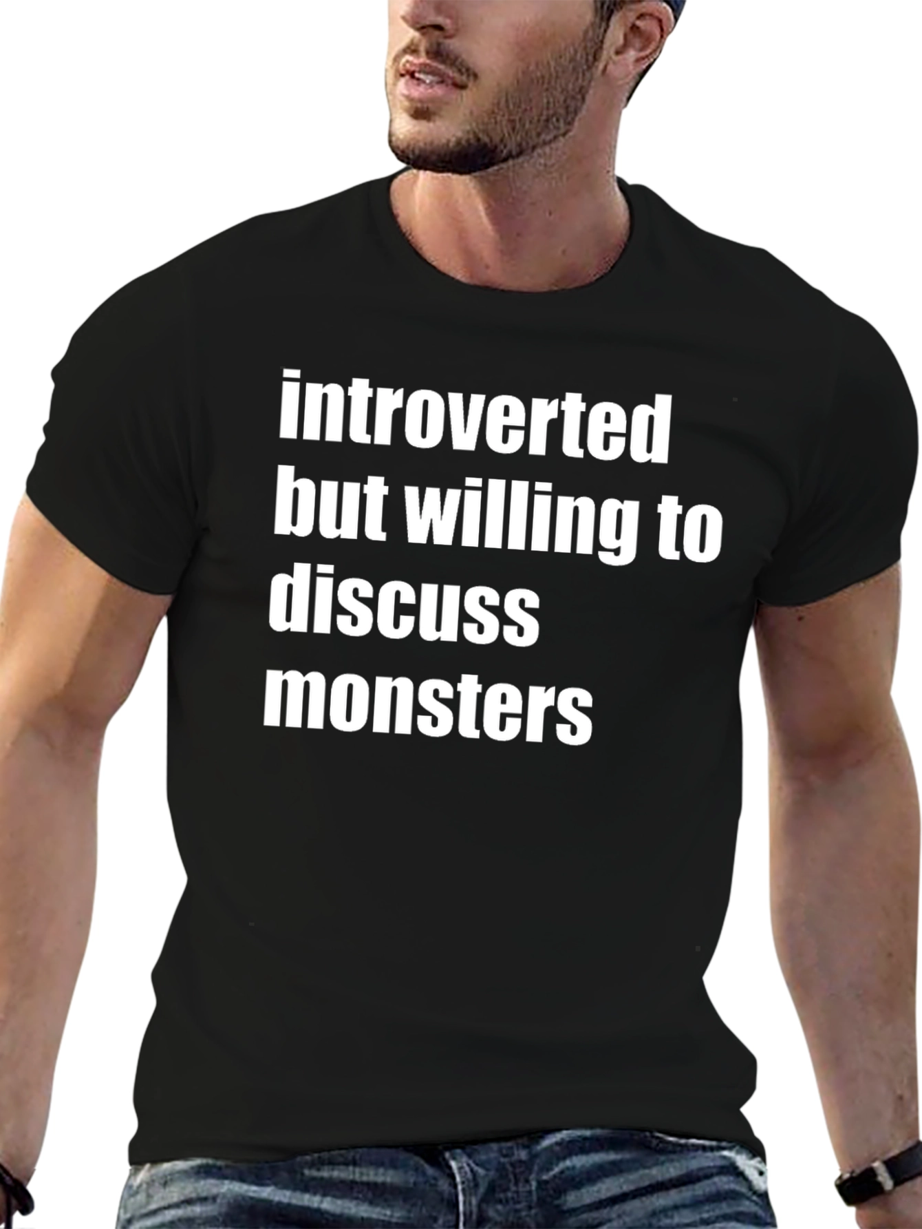 Introverted Monster Discussion T-Shirt