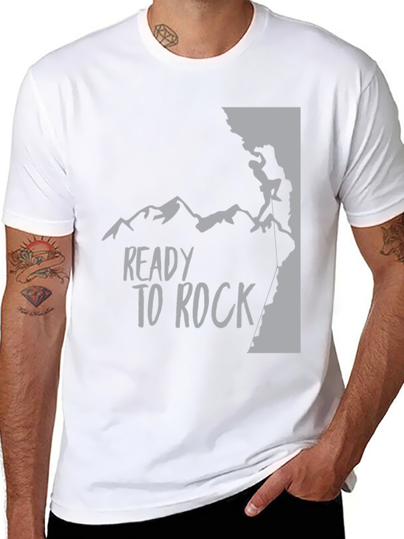 Ready to Rock Climbing T-Shirt - Adventure Tee