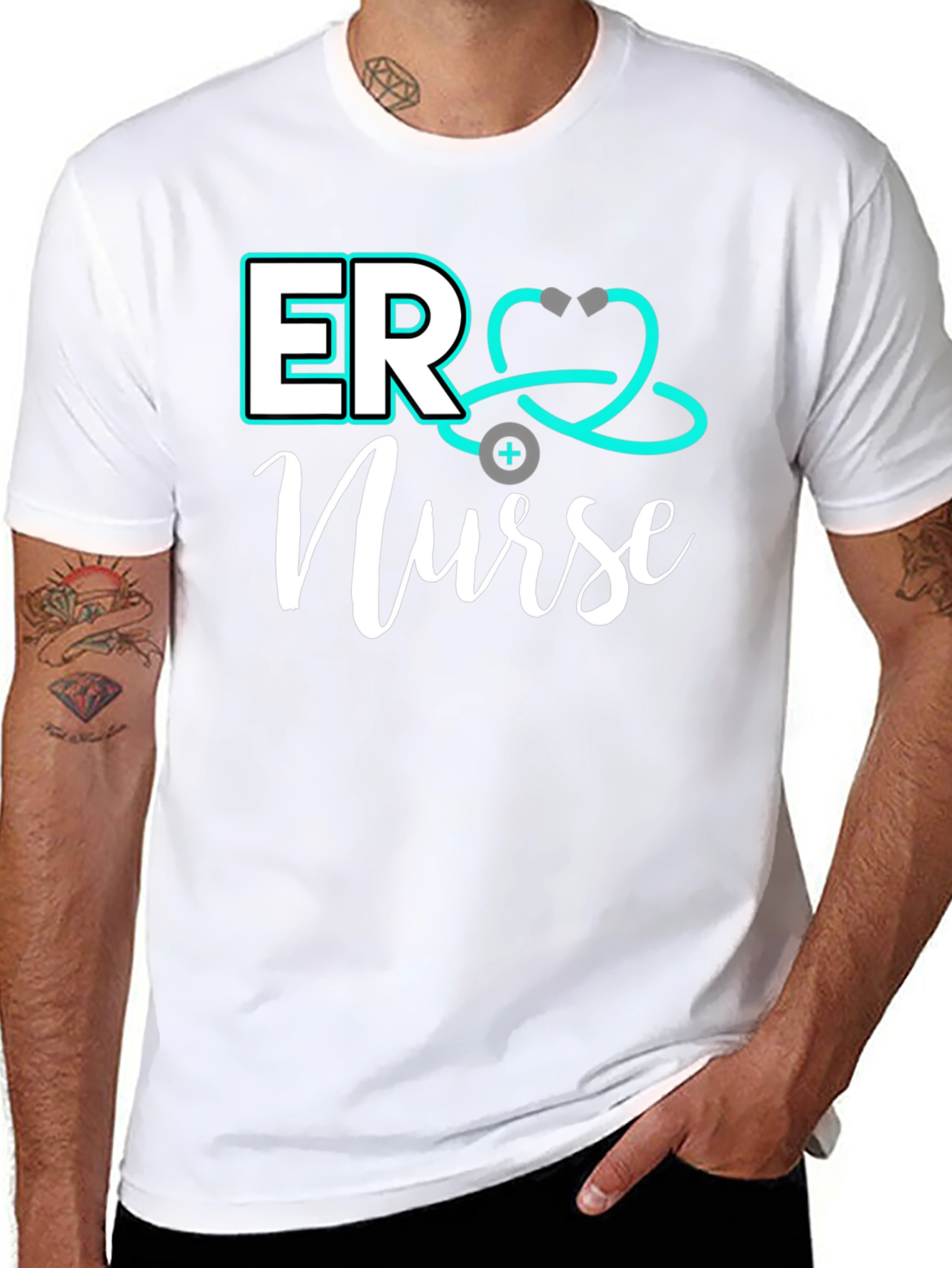 ER Nurse T-Shirt - Medical Professional Apparel