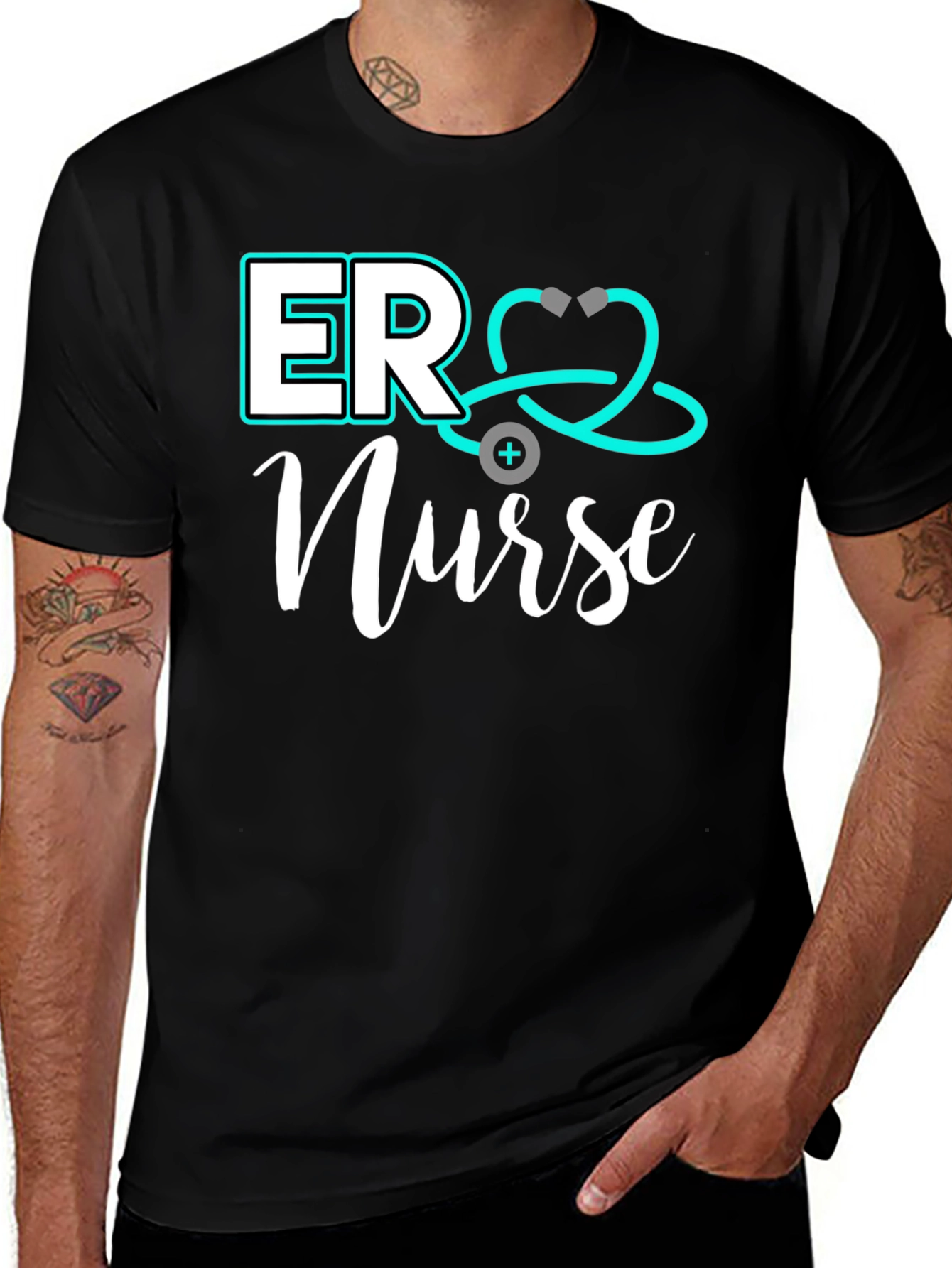 ER Nurse T-Shirt - Medical Professional Apparel