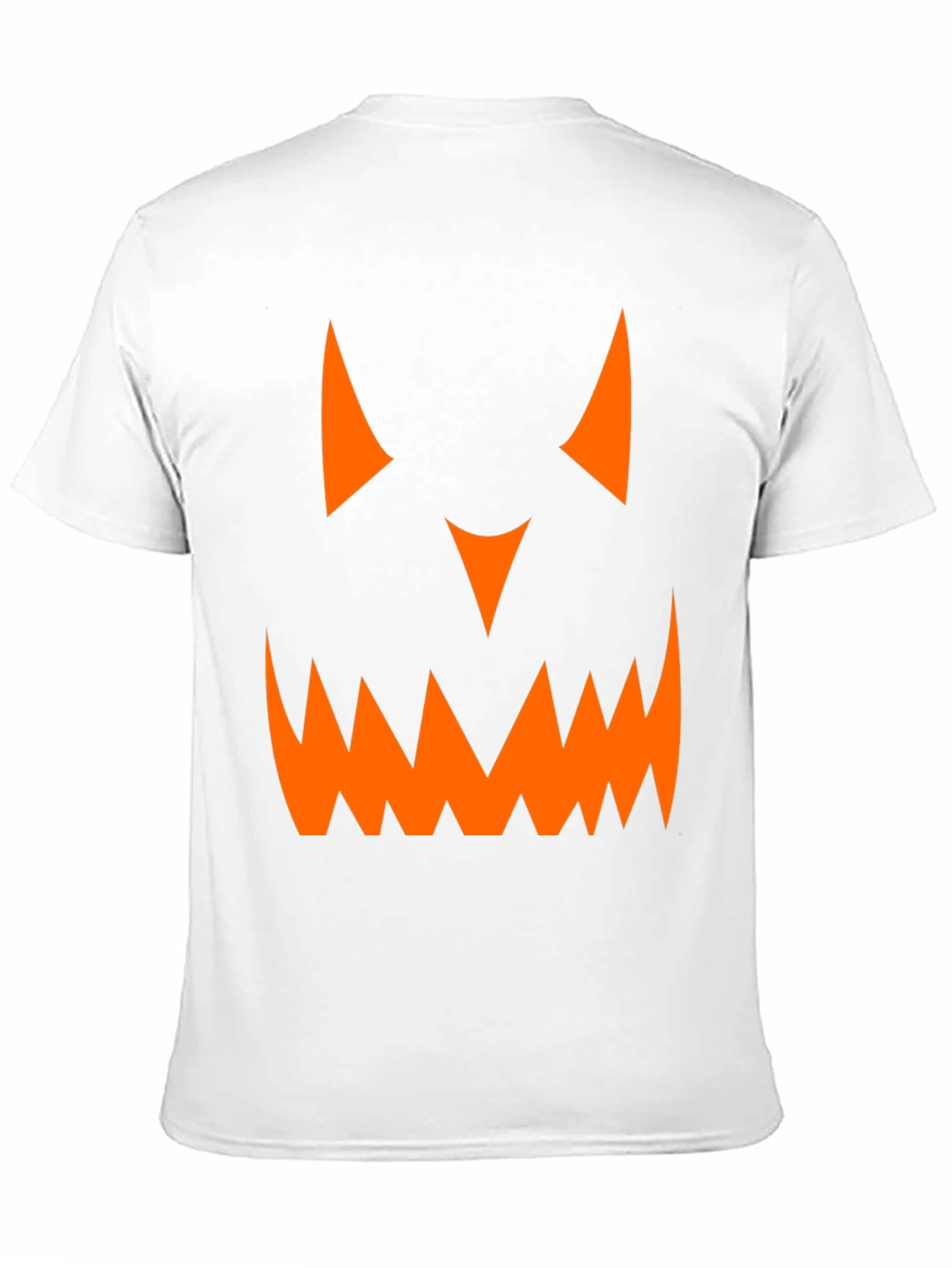 Halloween Pumpkin Face Graphic Tee